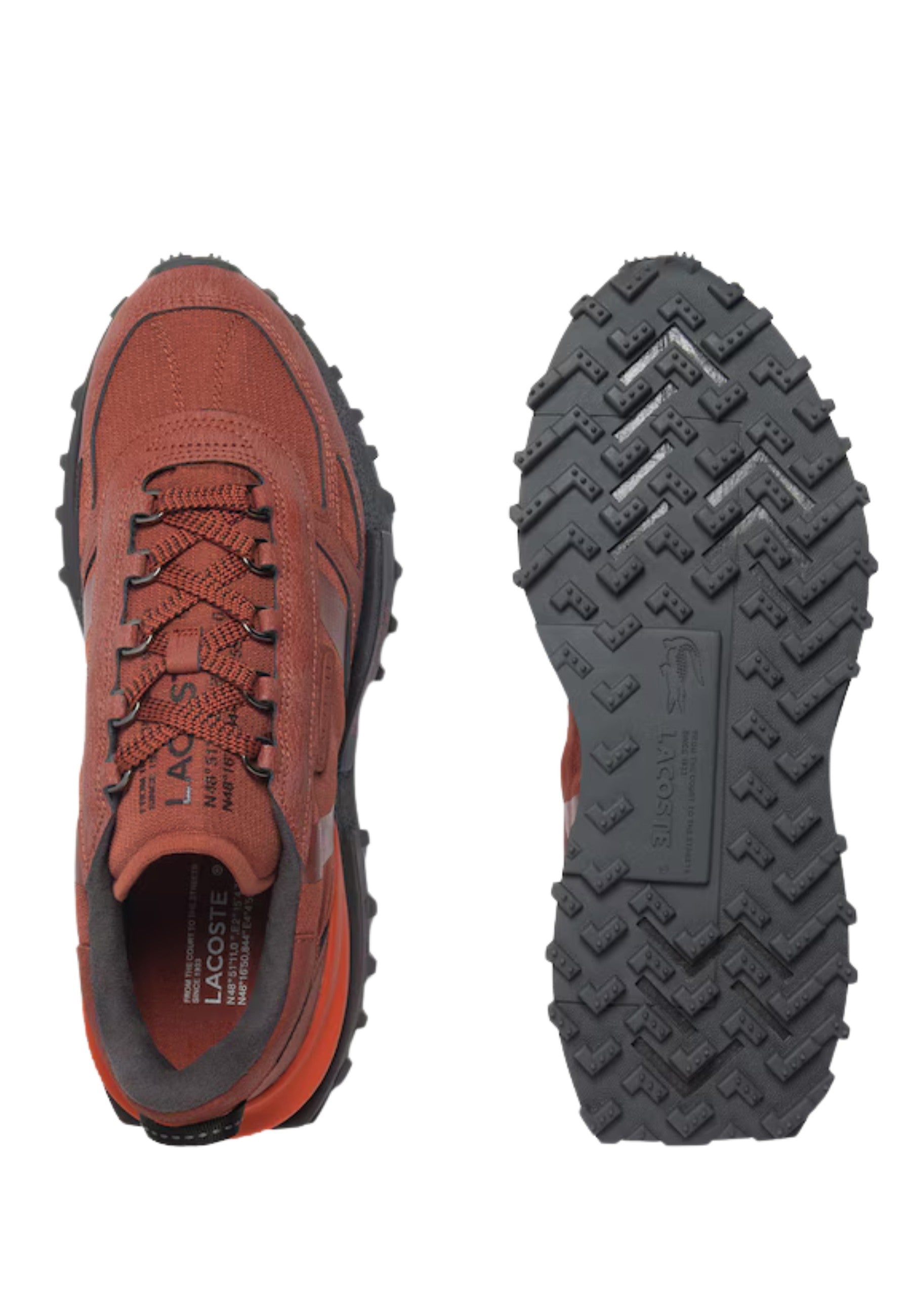 ZAPATILLAS LACOSTE ROJAS ELITE ACTIVE MENS SNEKAERS