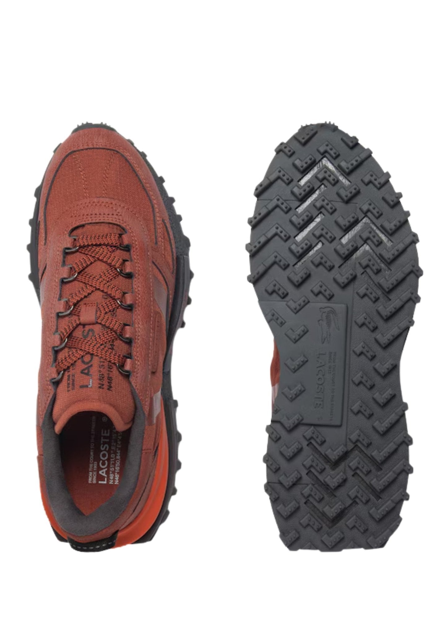 ZAPATILLAS LACOSTE ROJAS ELITE ACTIVE WMNS SNEAKERS - AREA ZERO