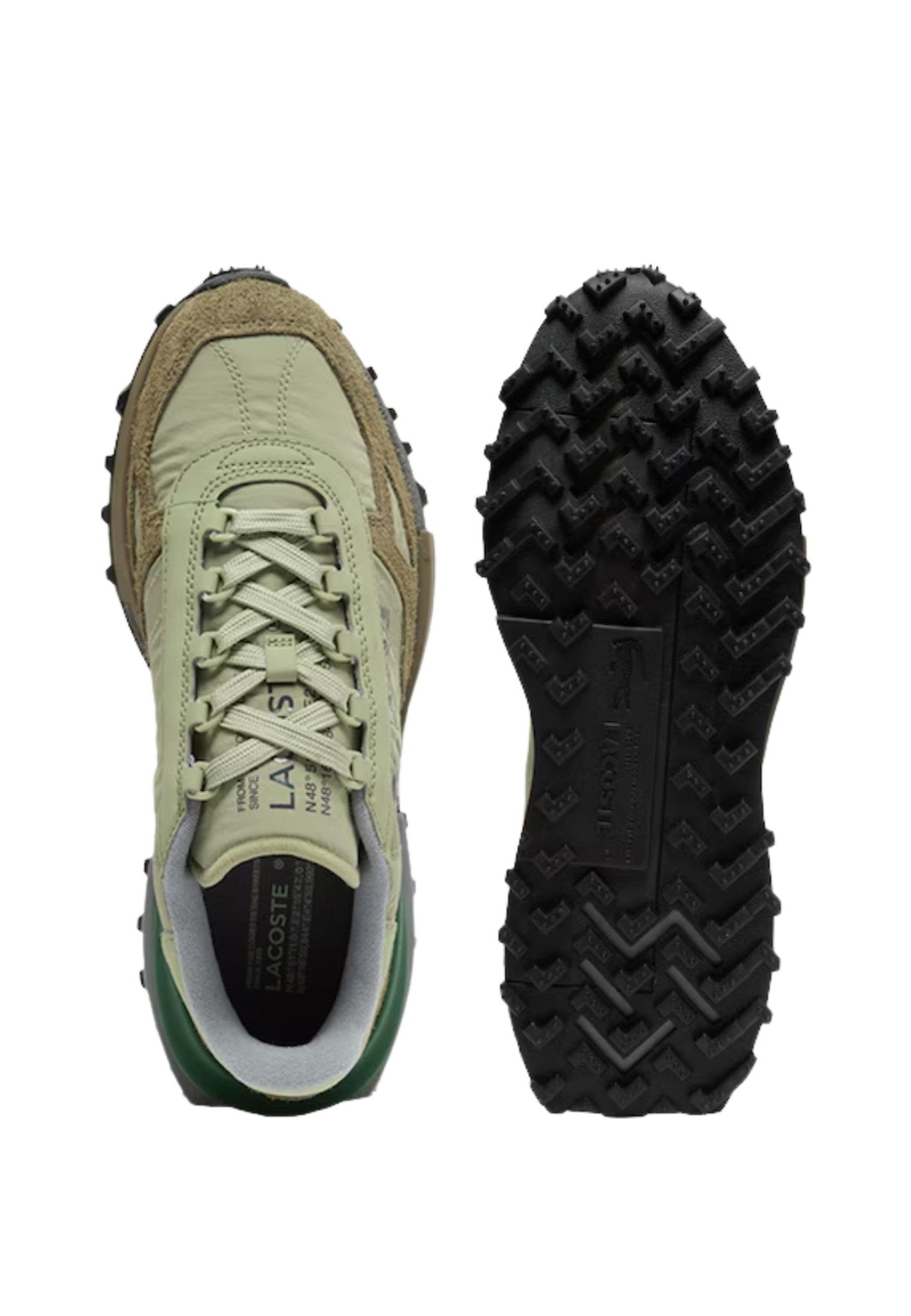 ZAPATILLAS LACOSTE VERDES ELITE ACTIVE MENS SNEAKERS - AREA ZERO