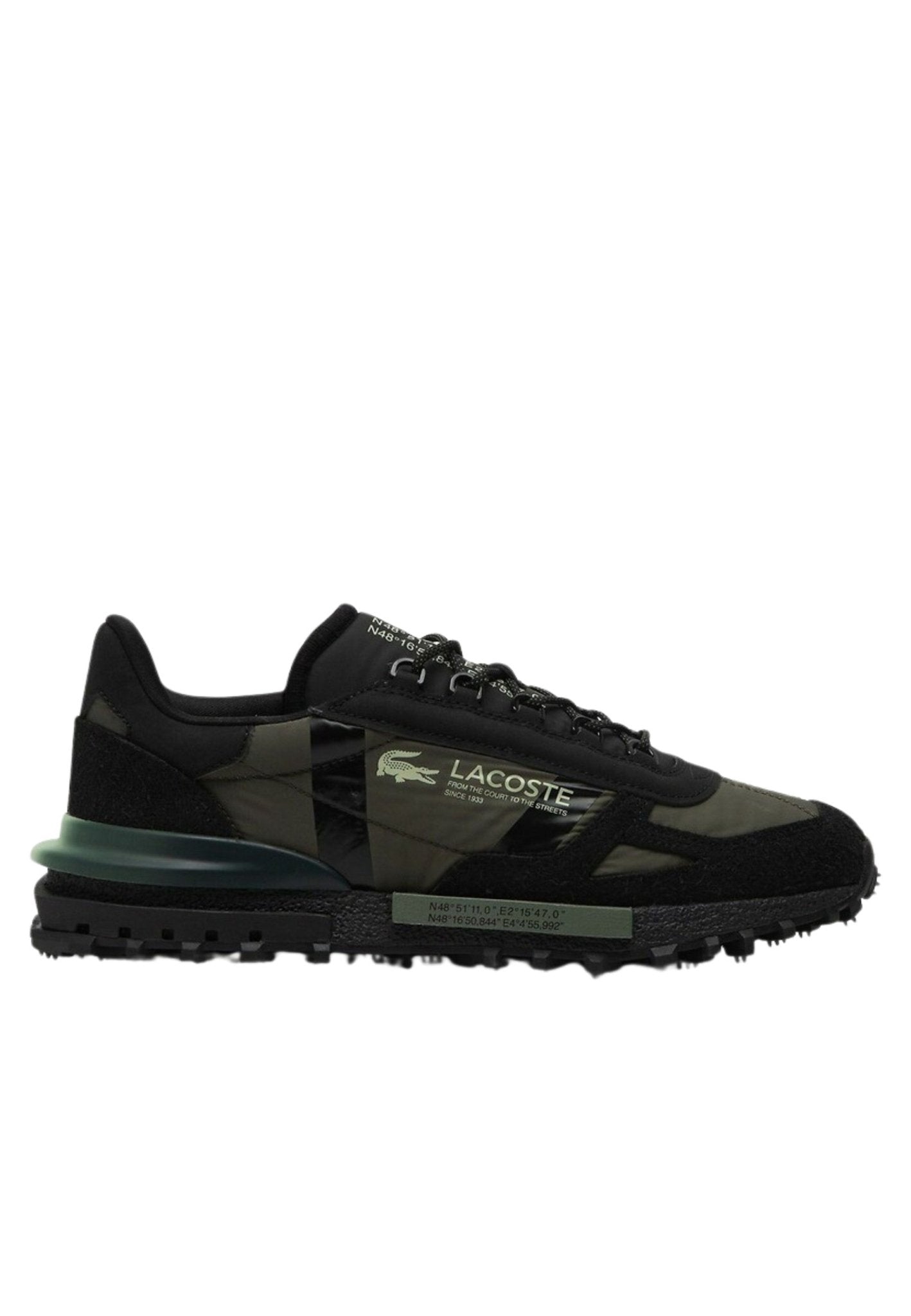 ZAPATILLAS LACOSTE VERDES ELITE ACTIVE MENS SNEAKERS - AREA ZERO
