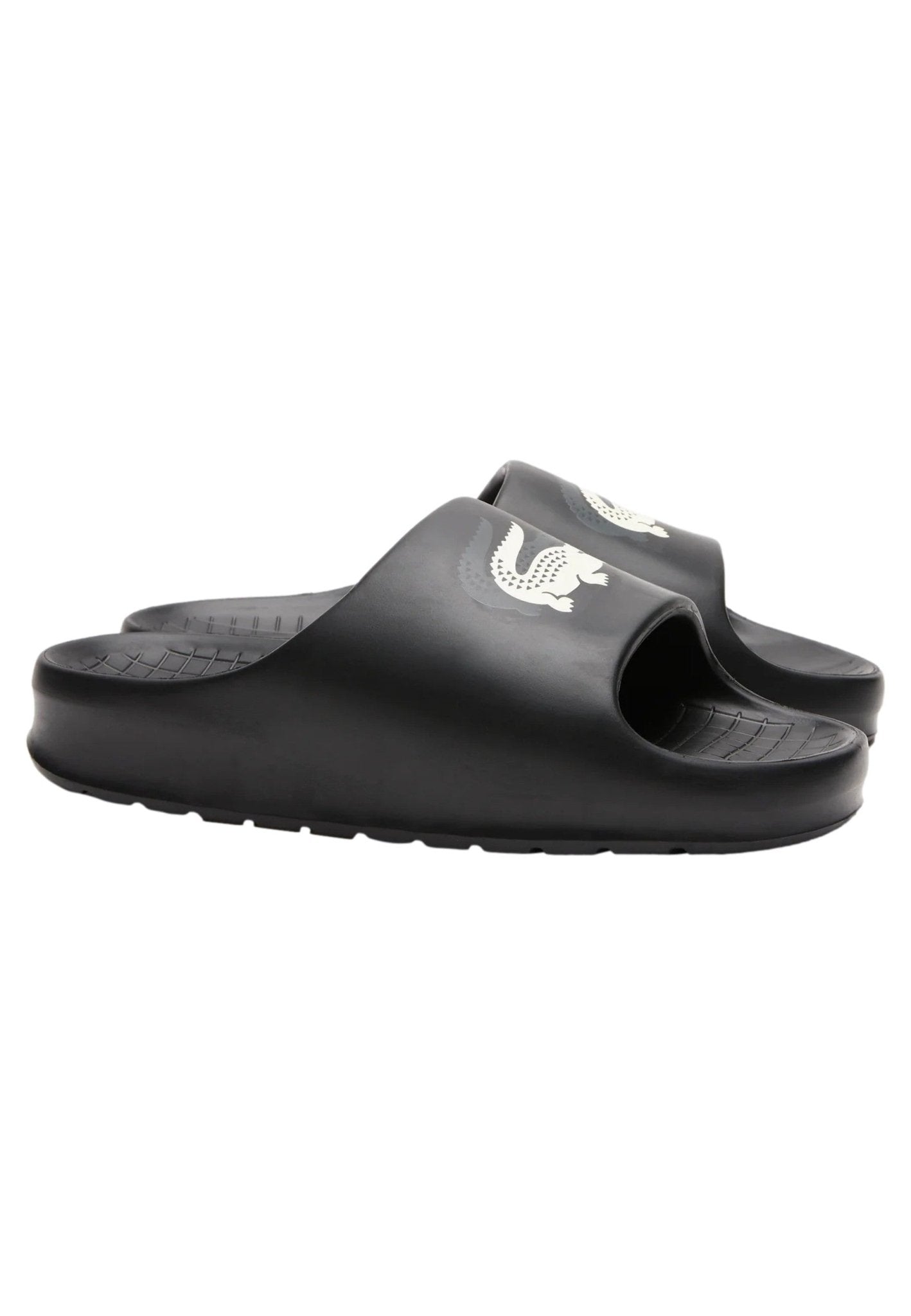 ZUECOS LACOSTE NEGROS SERVE SLIDE 2.0 123 - AREA ZERO