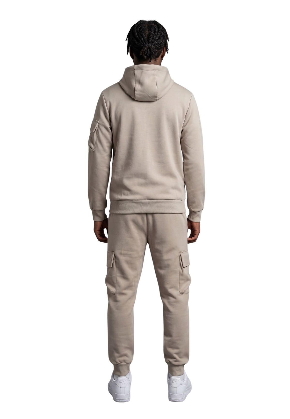 TRACKSUIT OVER STREET BEIGE POLY TECH