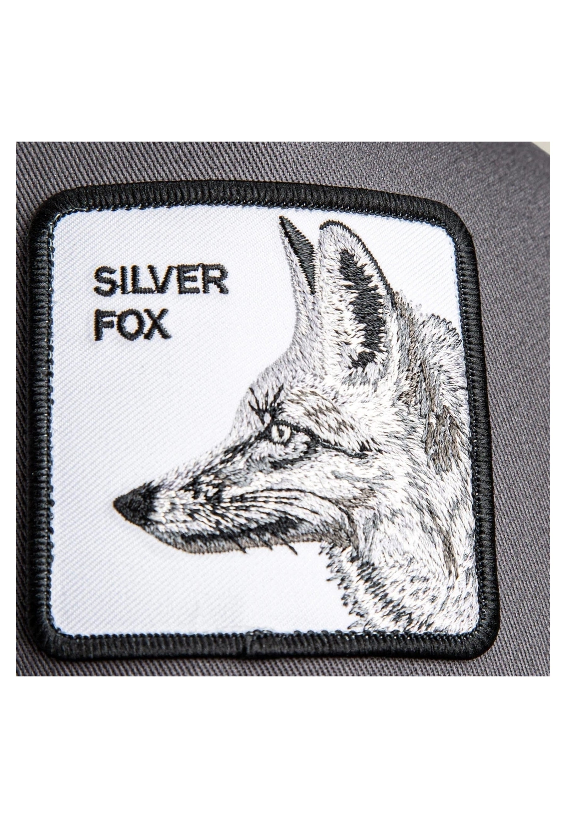 GORRA GOORIN BROS GRIS ZORRO SILVER FOXXX TRUCKER CAP