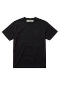 CAMISETA L/AB c/o Off-White NEGRA CLAMP ARROWS CHEST LOGO CLASSIC CREW UNDERSHIRTS
