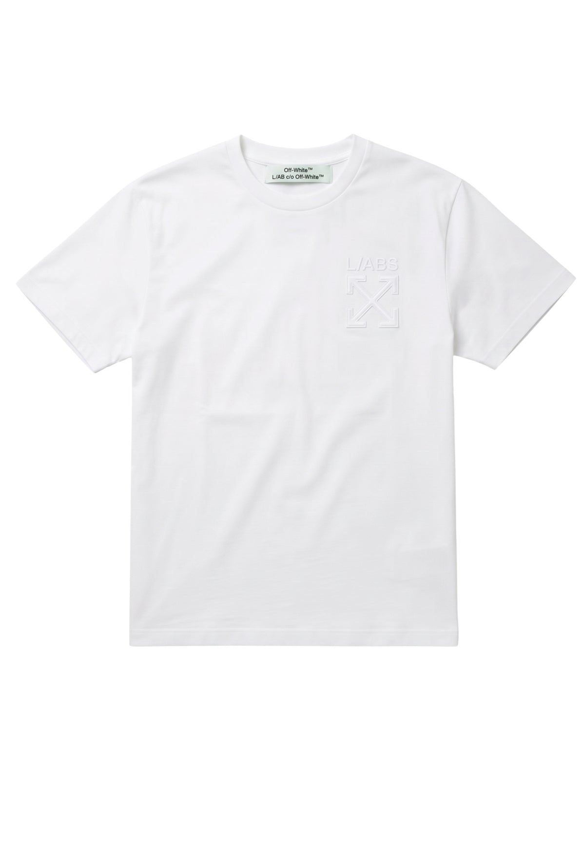 CAMISETA L/AB c/o Off-White BLANCA CHEST LOGO CLASSIC CREW UNDERSHIRT