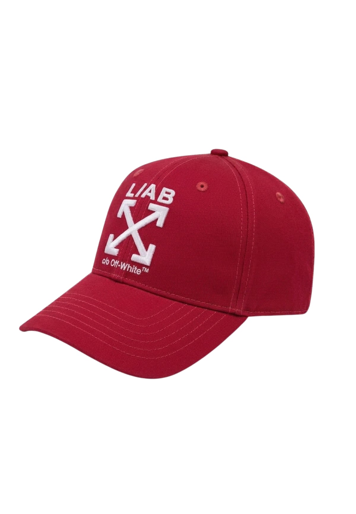 GORRA L/AB c/o Off-White ROJA CLAMP ARROWS CURVED BRIM TWILL CAP