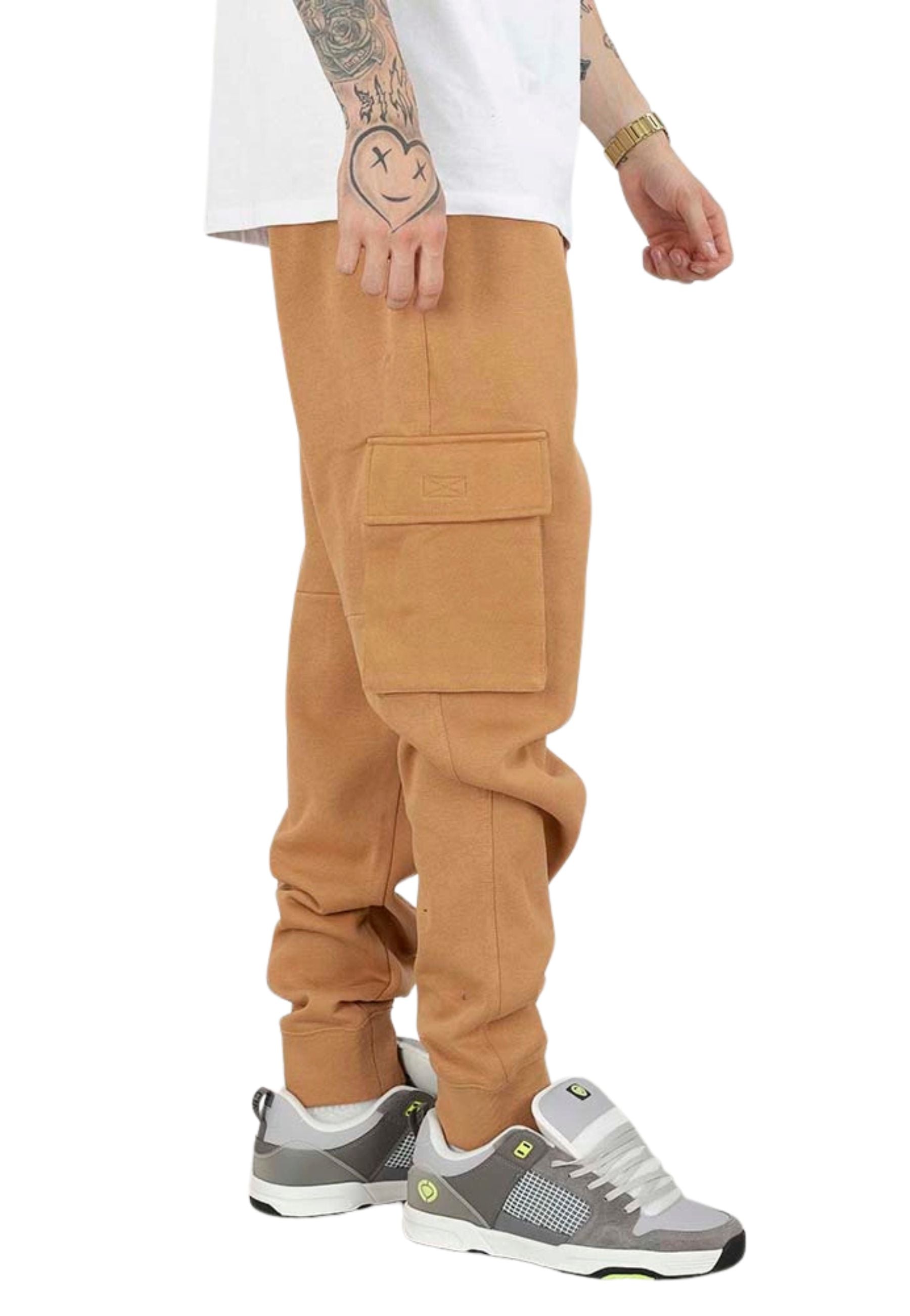 PANTALON CHAMPION MARRON RIB CUFF CARGO PANT