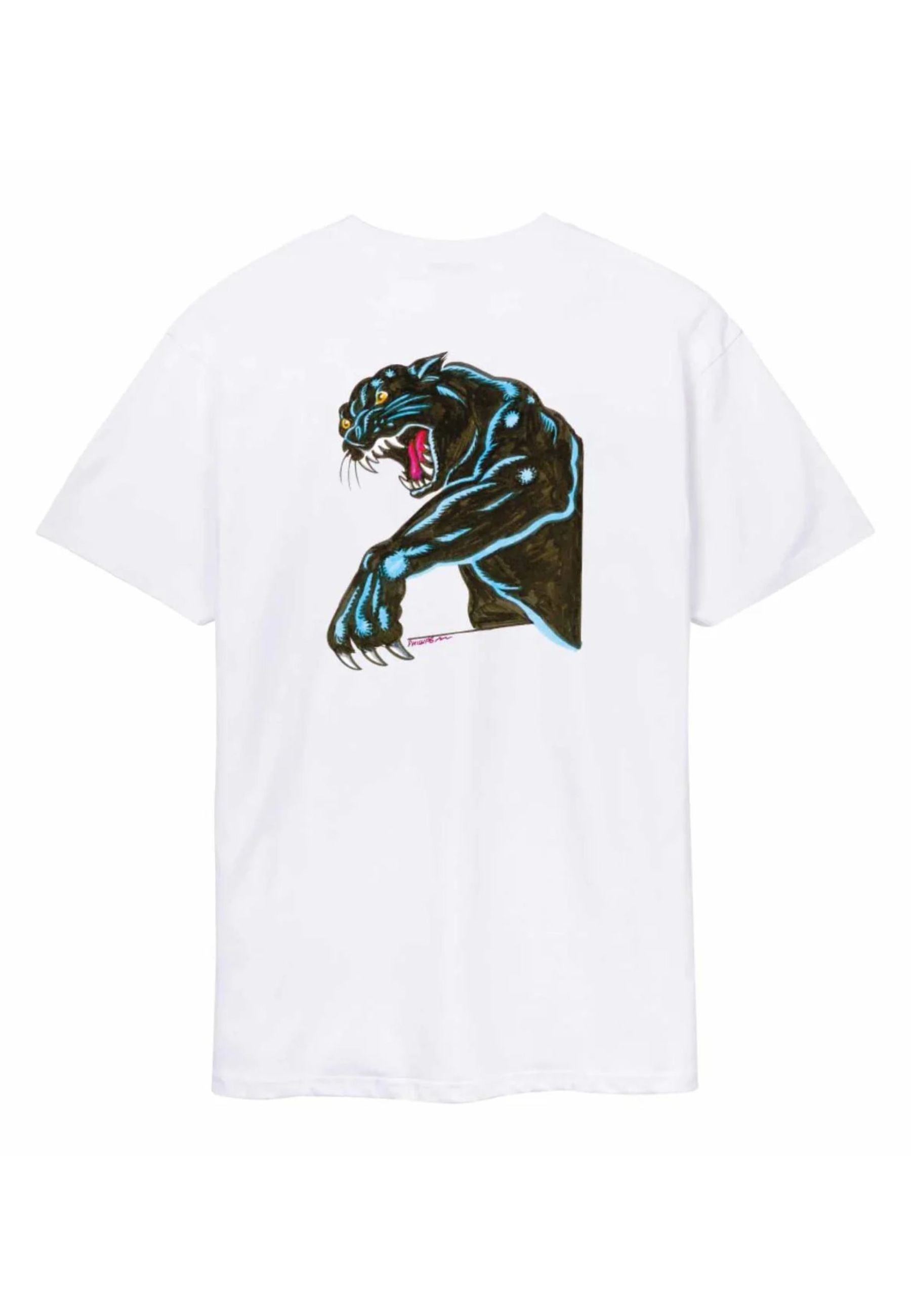 CAMISETA SANTA CRUZ BLANCA NATAS SKETCH PANTHER TEE