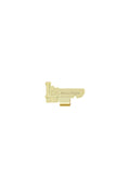 PIN CAP CLIP GOLD LA KEY