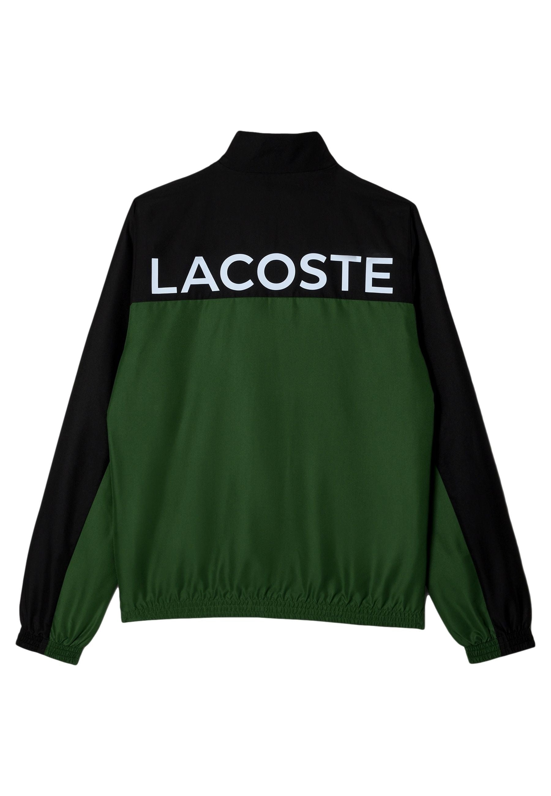 CHANDAL LACOSTE NEGRO PRINTED LOGO TRACKSUIT