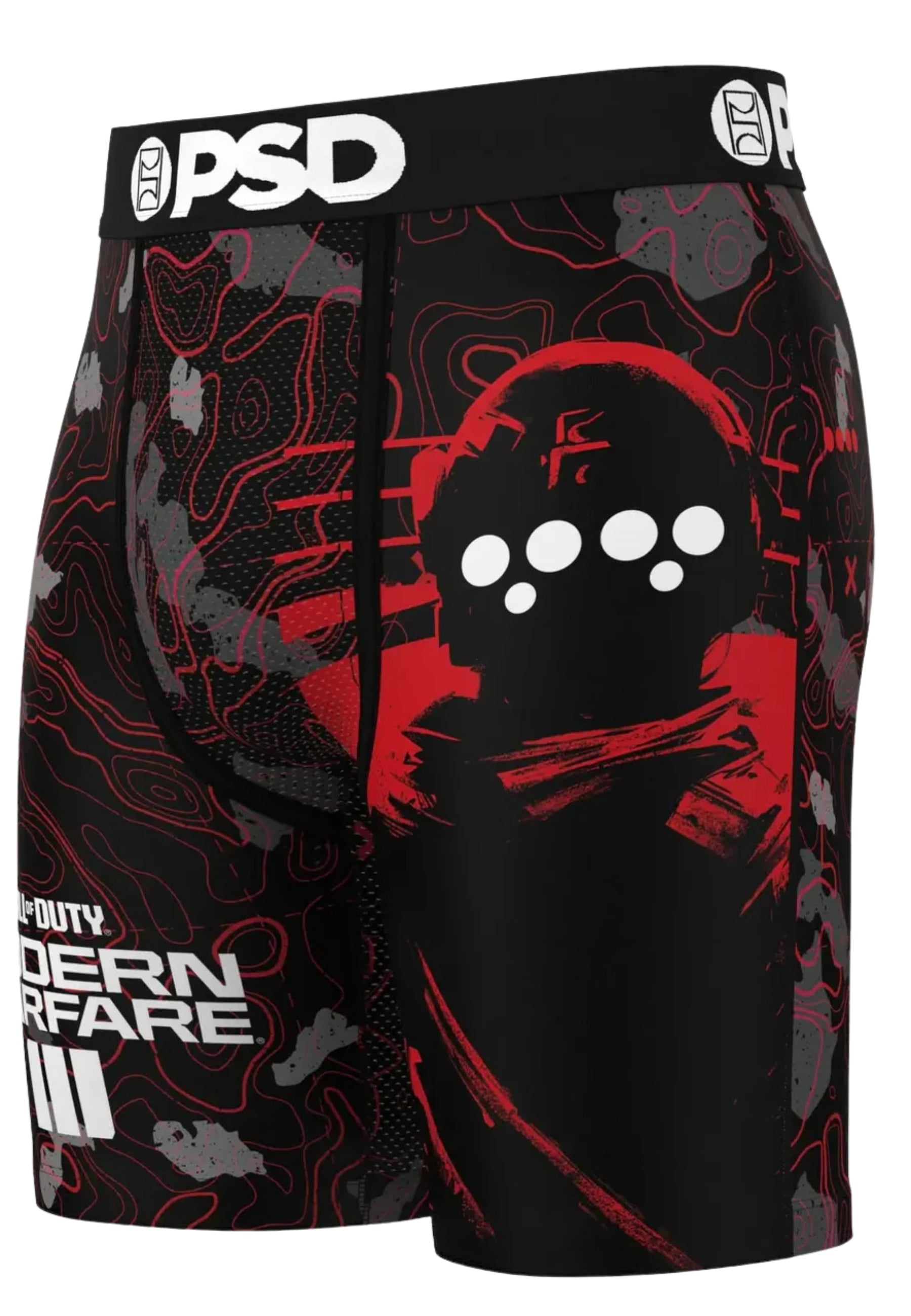 BOXER PSD NEGRO CALL OF DUTY CORE FIT LENGHT