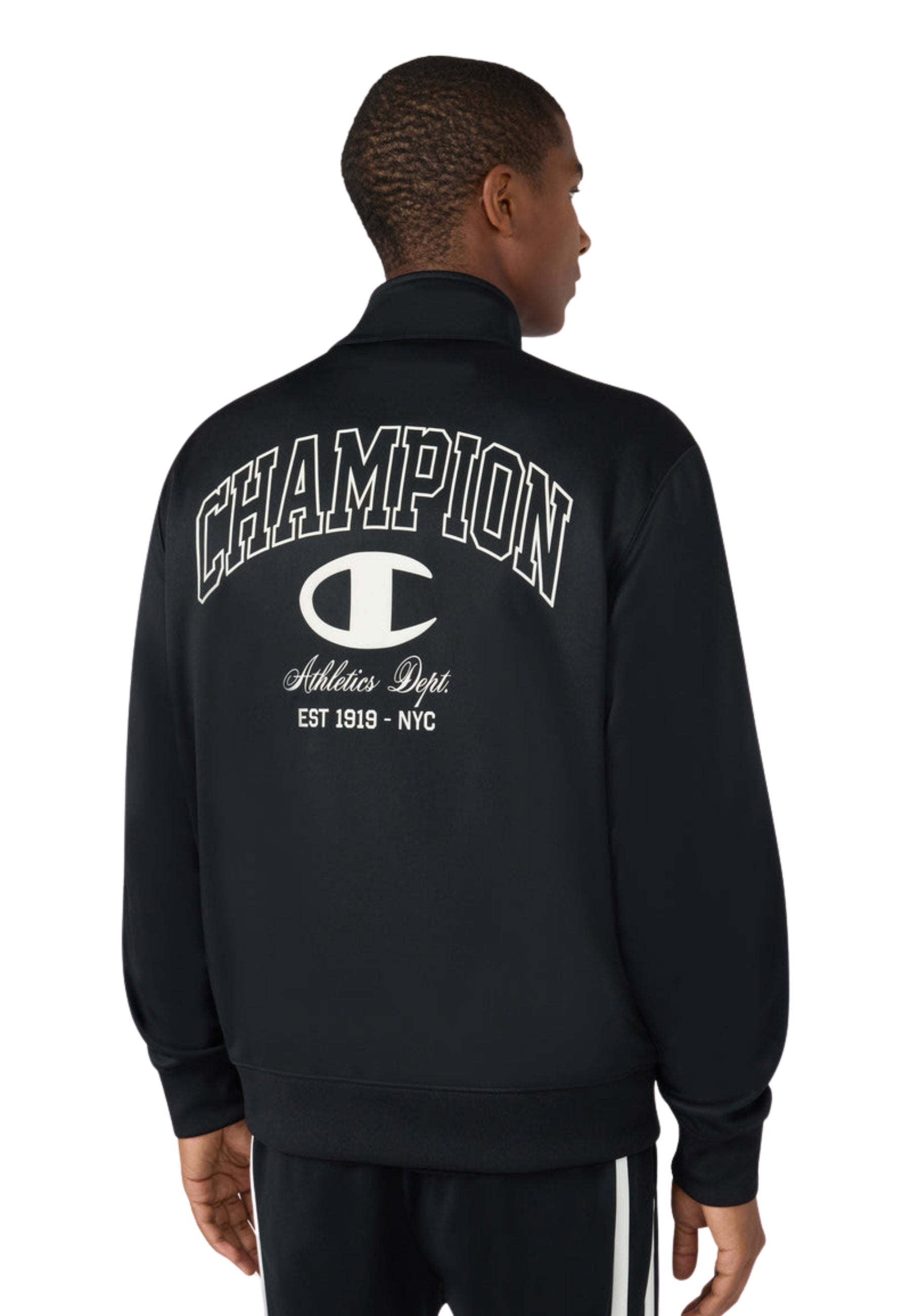 CHAQUETA CHAMPION ROCHESTER NEGRA STREET VARSITY TRACKJACKET
