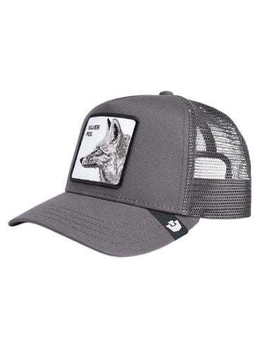 GORRA GOORIN BROS GRIS ZORRO SILVER FOXXX TRUCKER CAP