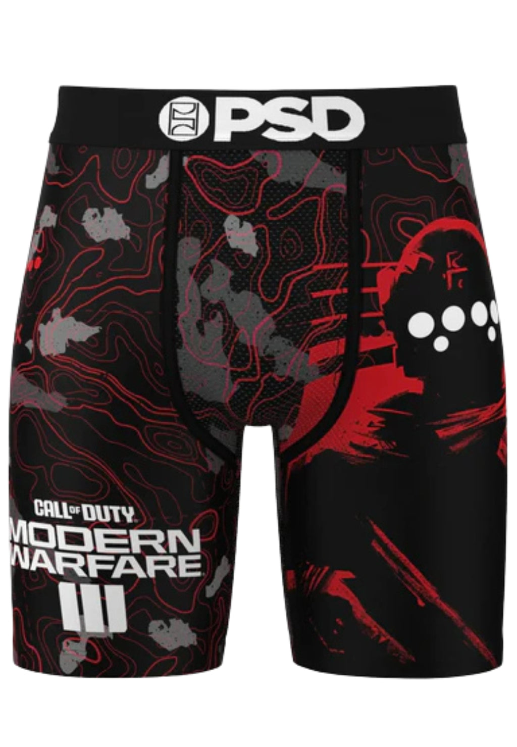 BOXER PSD NEGRO CALL OF DUTY CORE FIT LENGHT