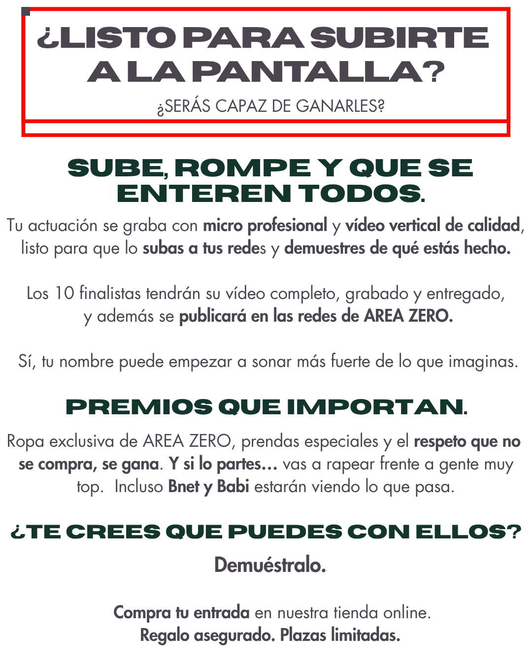 Tickets #LAPANTALLA