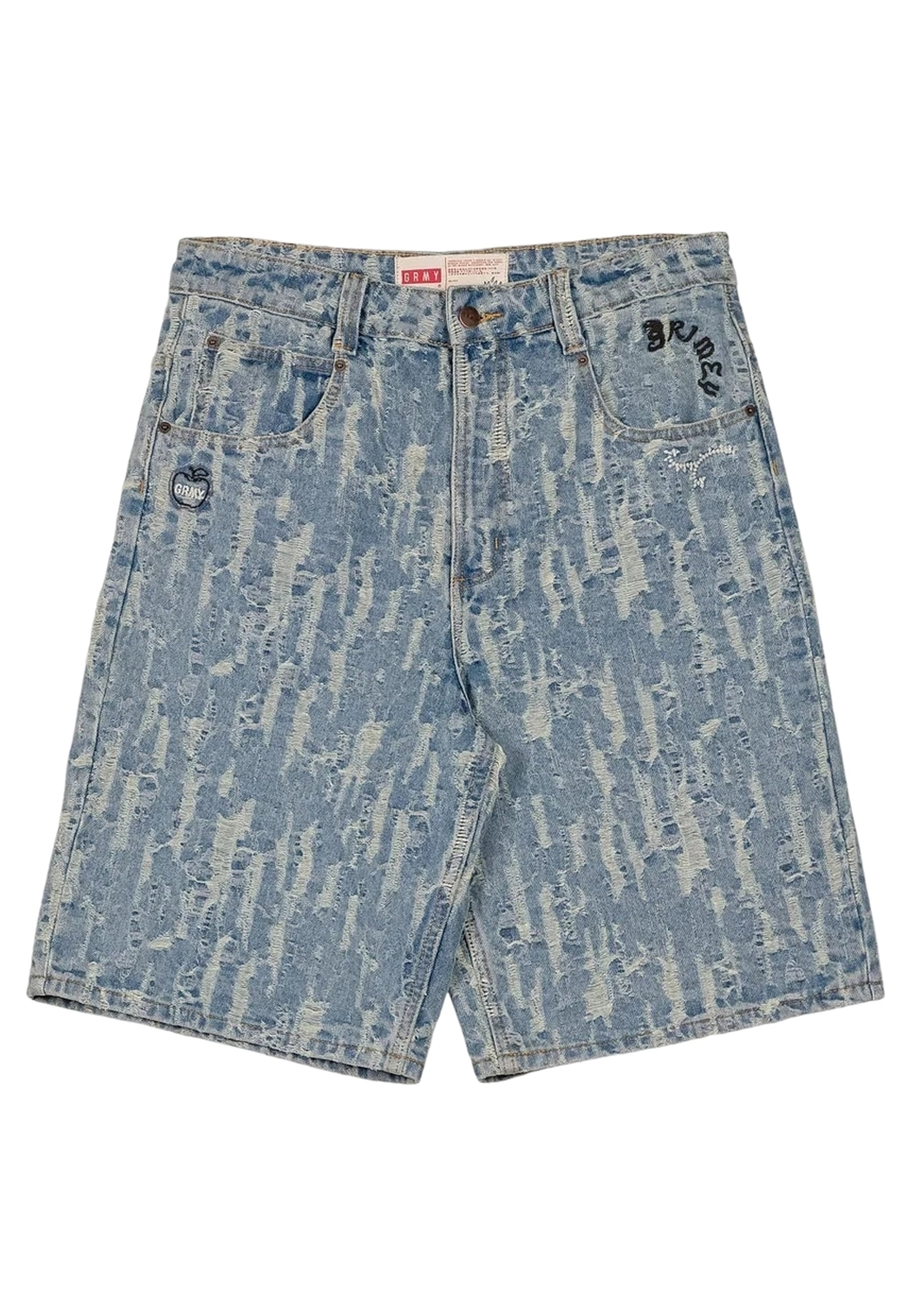 BERMUDA GRIMEY STW LAVADA STADUST BAGGY DENIM SHORTS