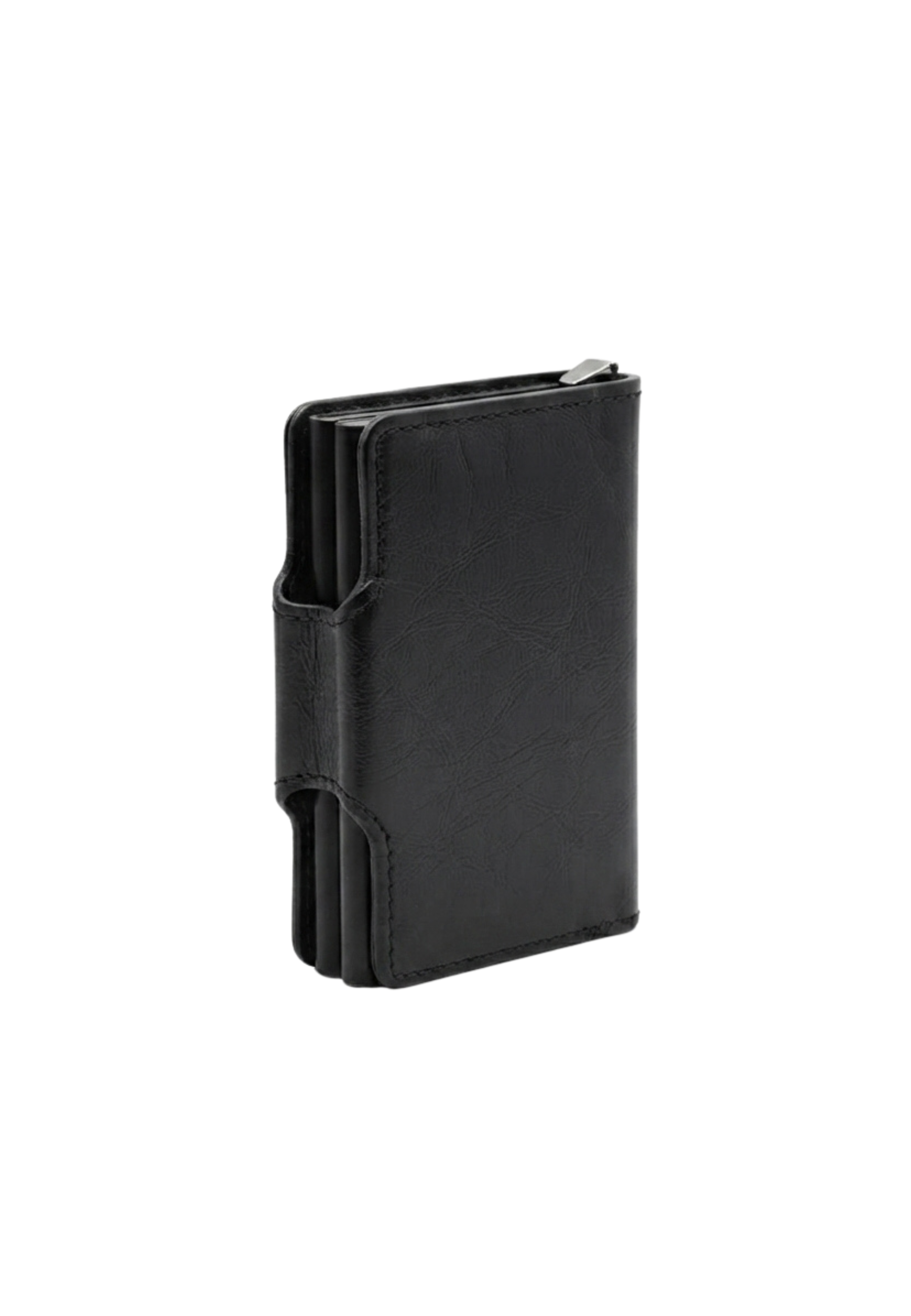 CARTERA NEGRA DOUBLE CARD HOLDER OVST WALLET