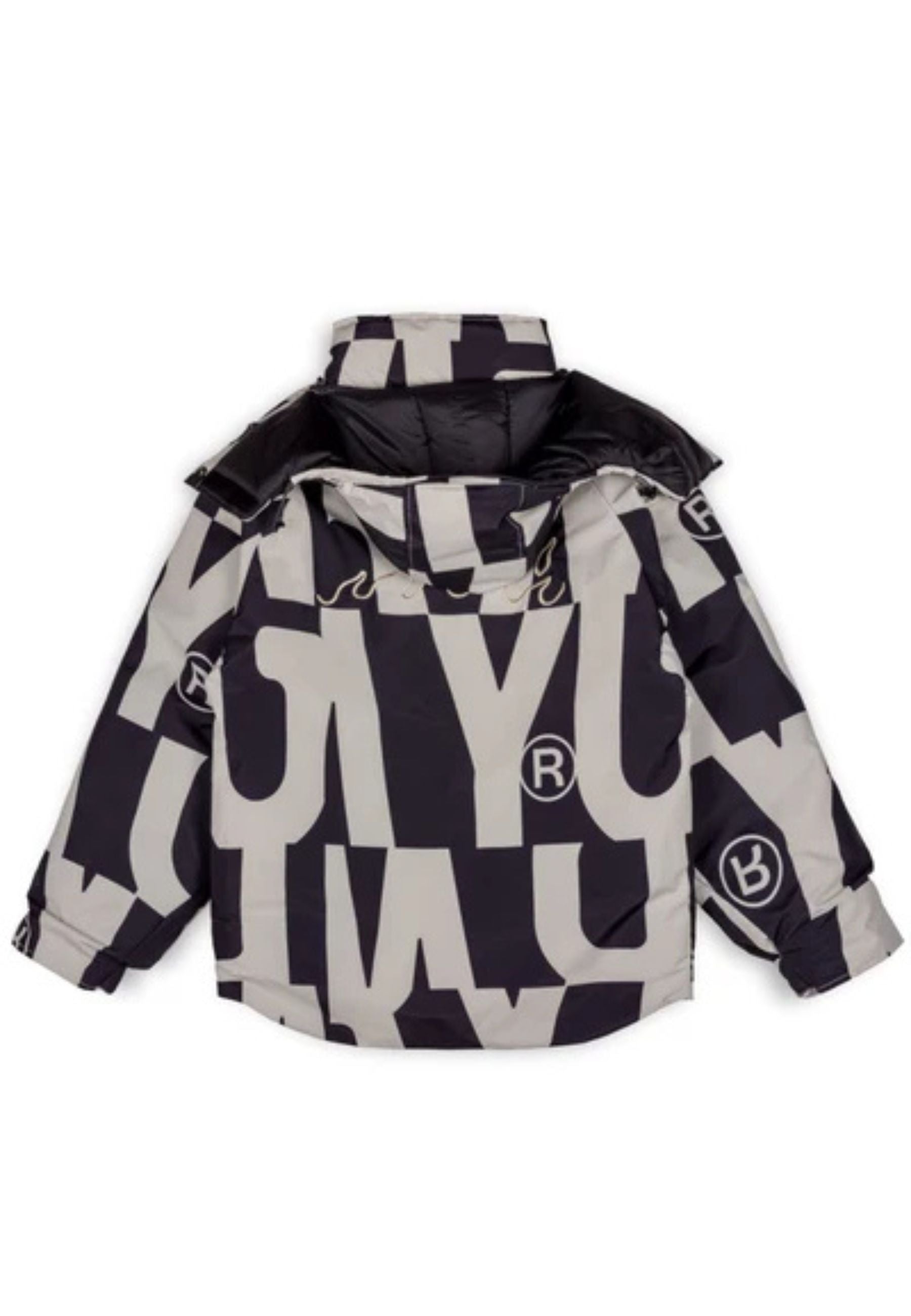 PARKA GRIMEY NEGRO SNOW FOX ALL OVER PRINT PARKA