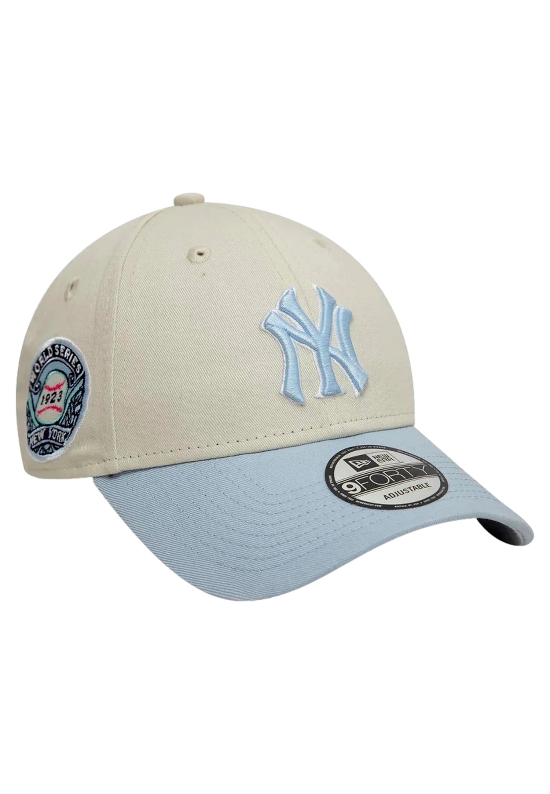 GORRA NEW ERA BEIGE YANKEES WS PATCH 9FORTY NEYYANCO