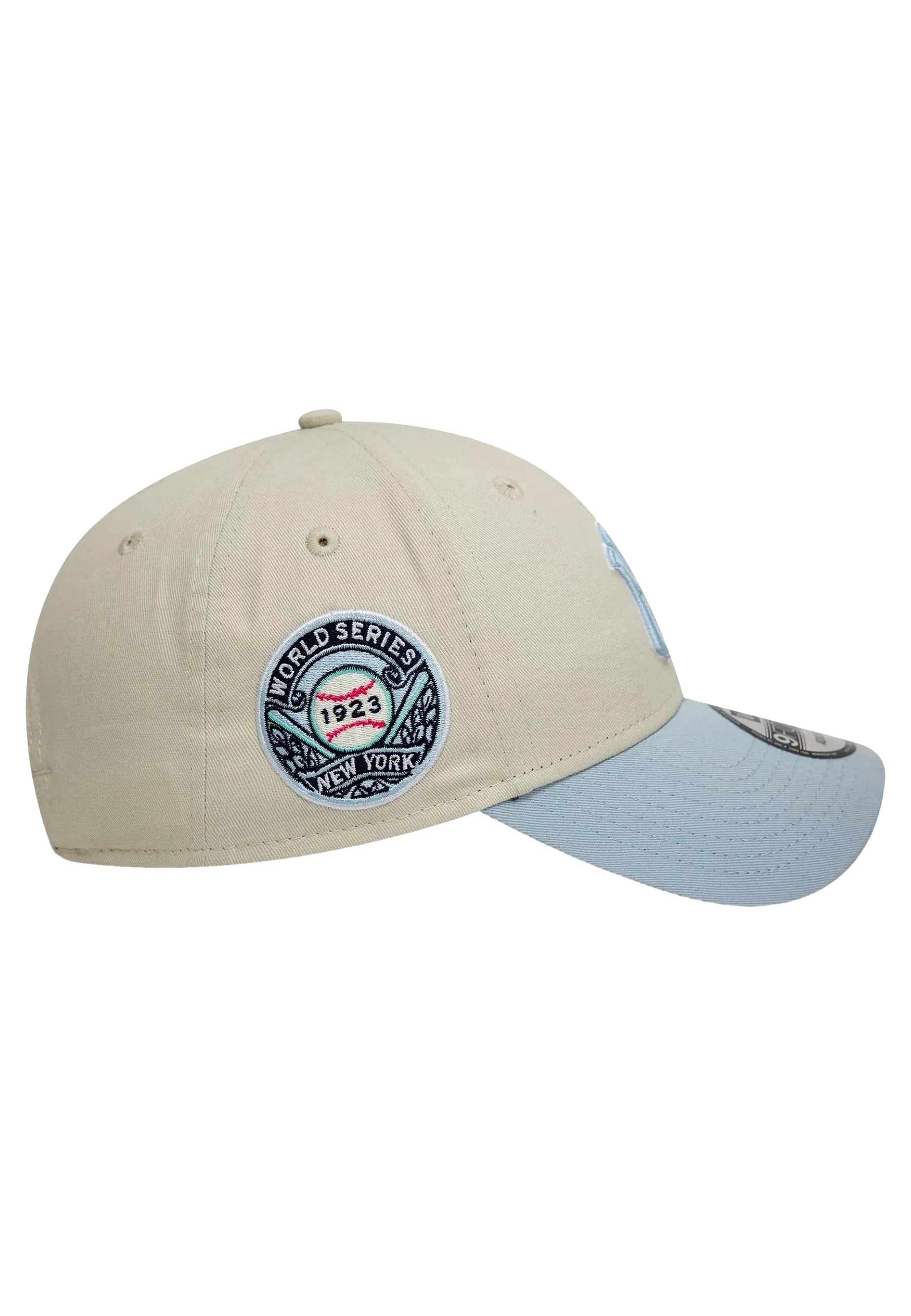 GORRA NEW ERA BEIGE YANKEES WS PATCH 9FORTY NEYYANCO