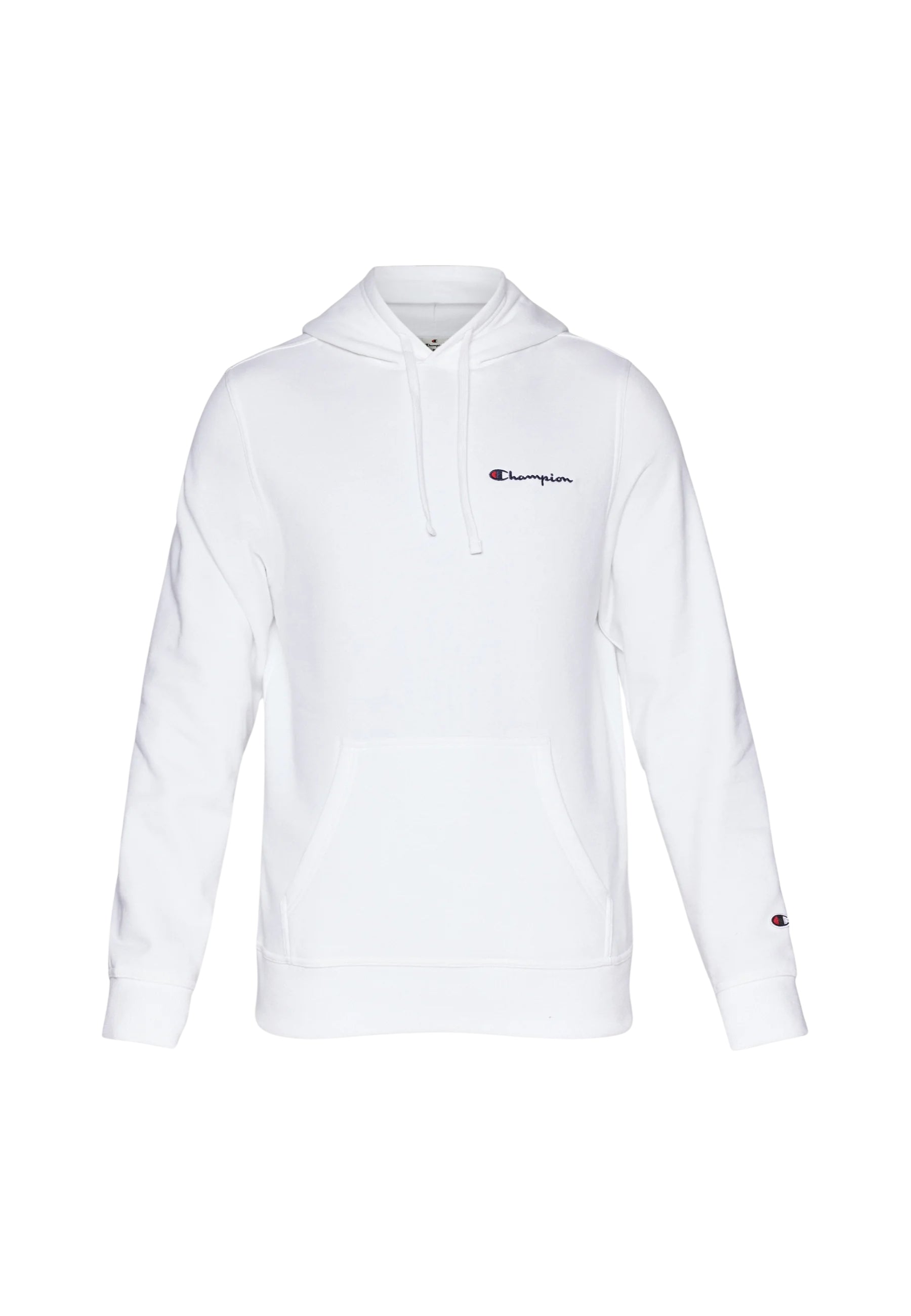 SUDADERA CHAMPION BLANCA SMALL EMBROIDERED LOGO HOODIE