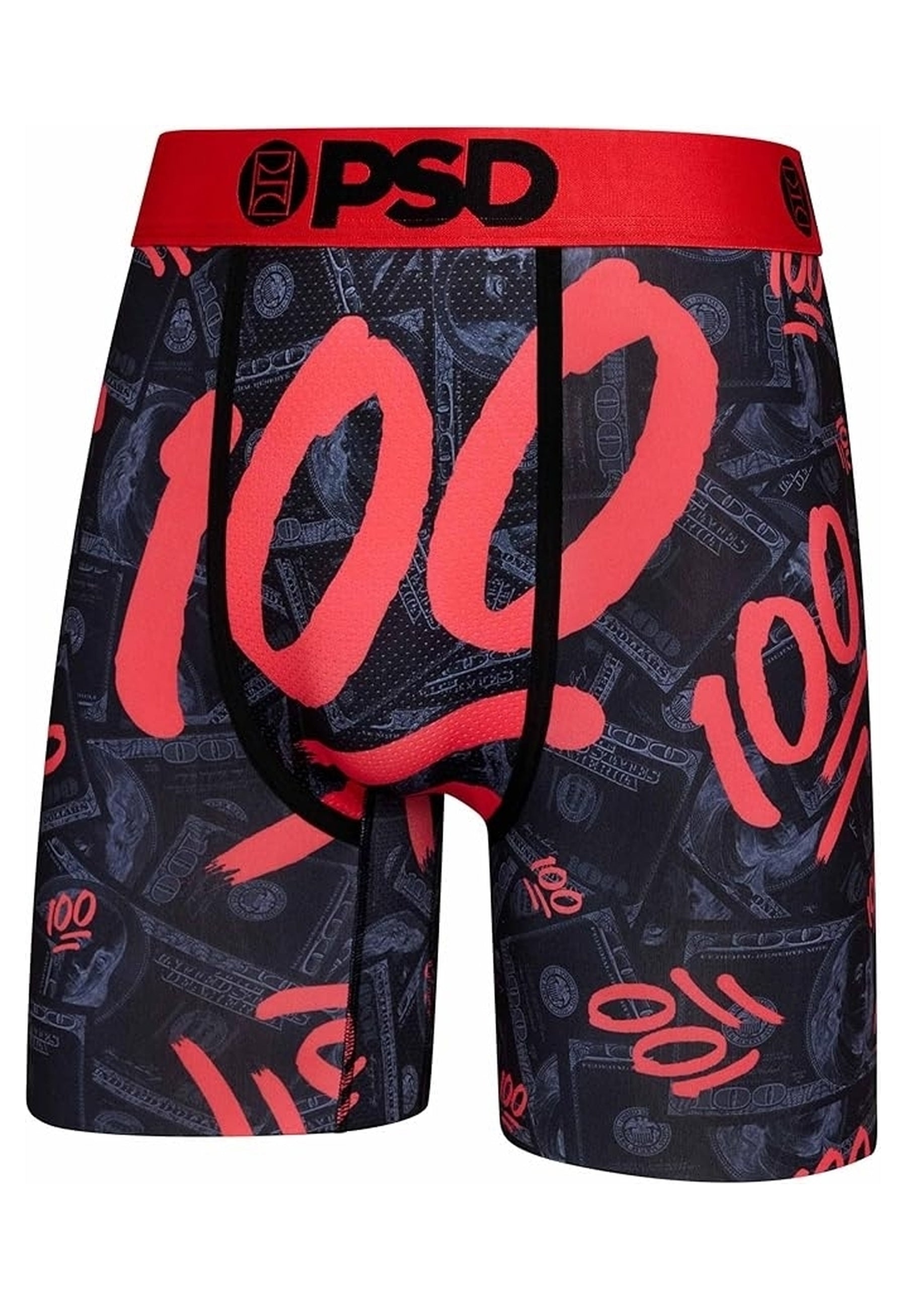 BOXER PSD NEGRO BILLETES ALL 100 CORE FIT LENGHT