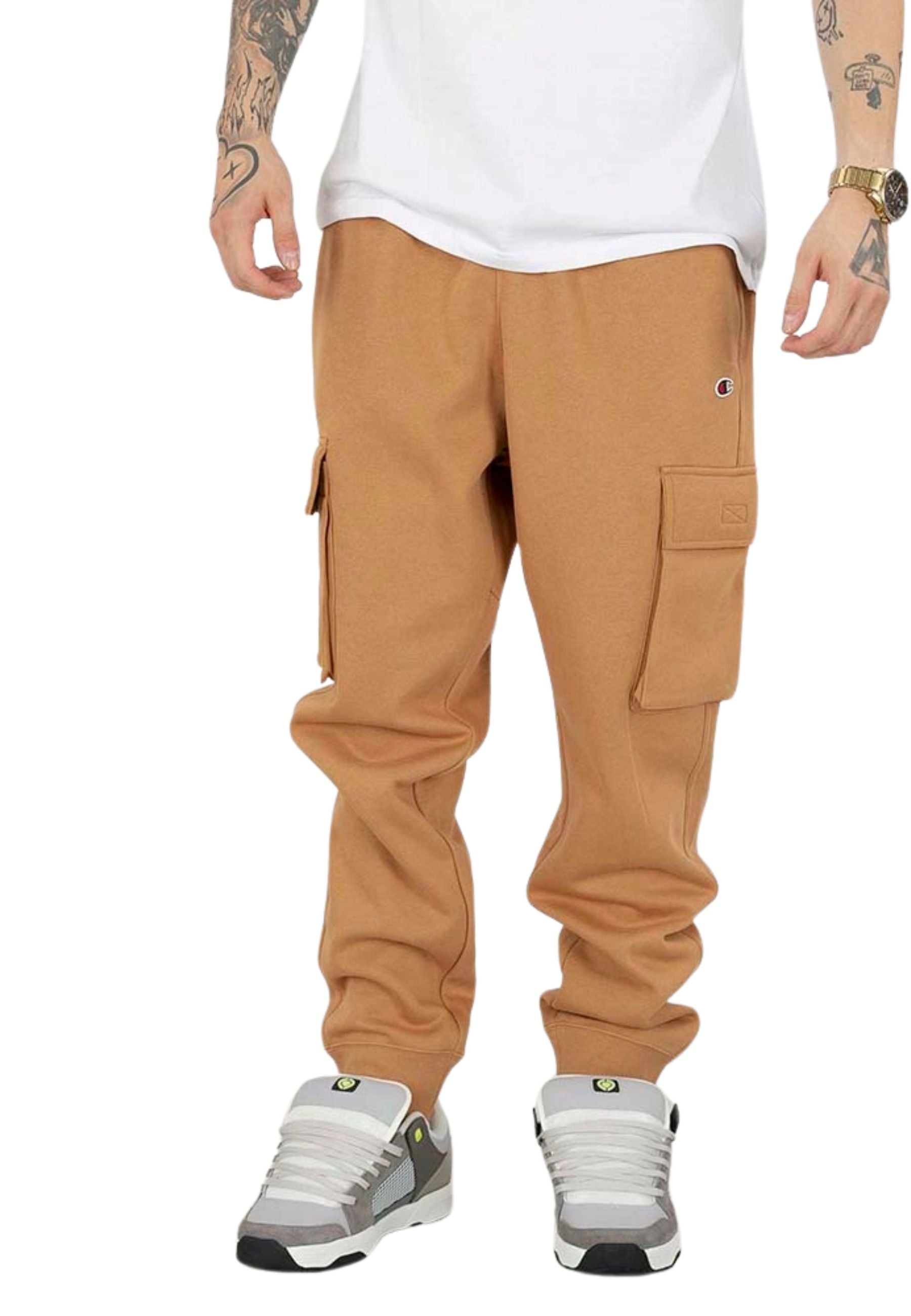 PANTALON CHAMPION MARRON RIB CUFF CARGO PANT