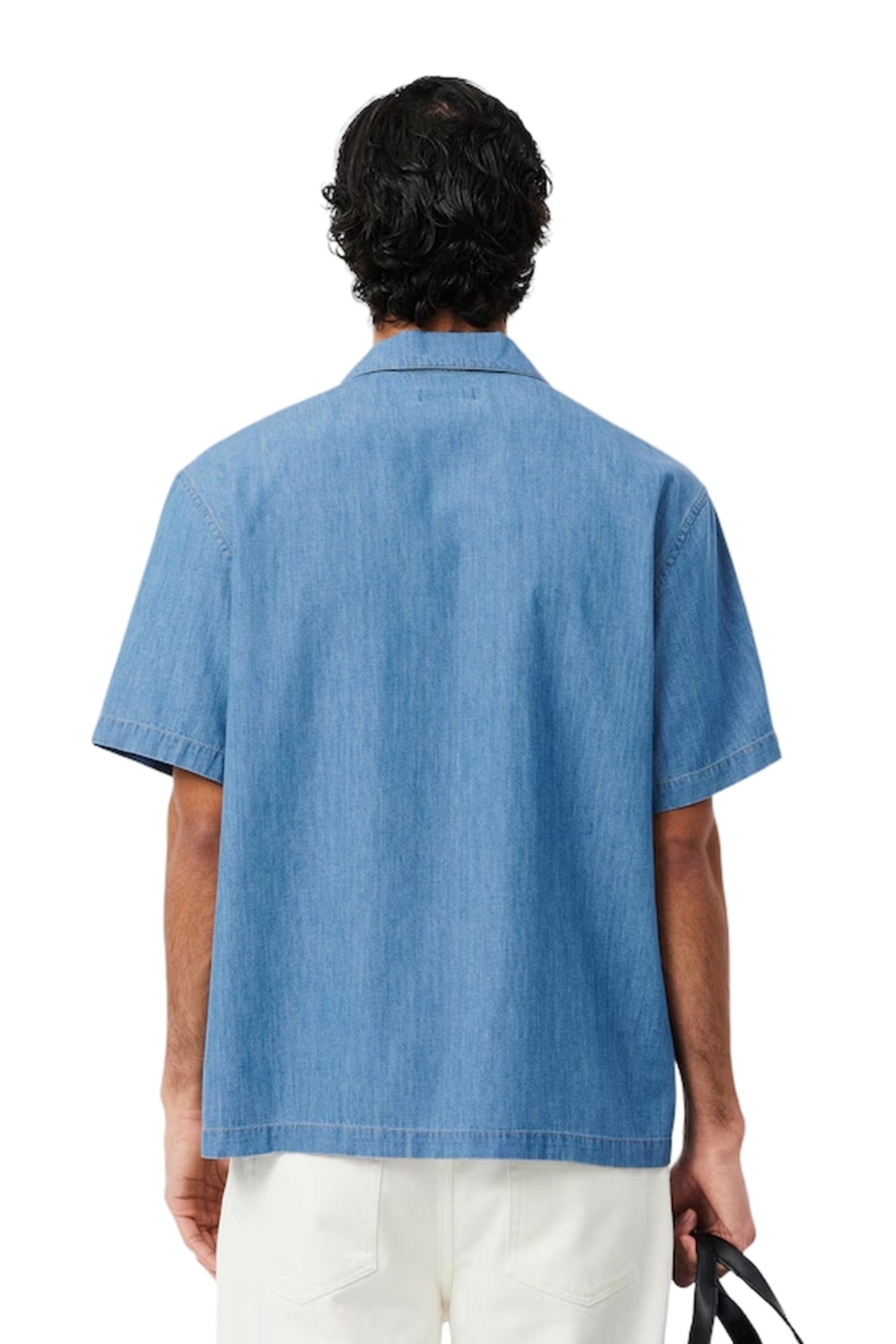 CAMISA LACOSTE STW GASTADA OPEN NECK RELAXEF FIT SHIRT