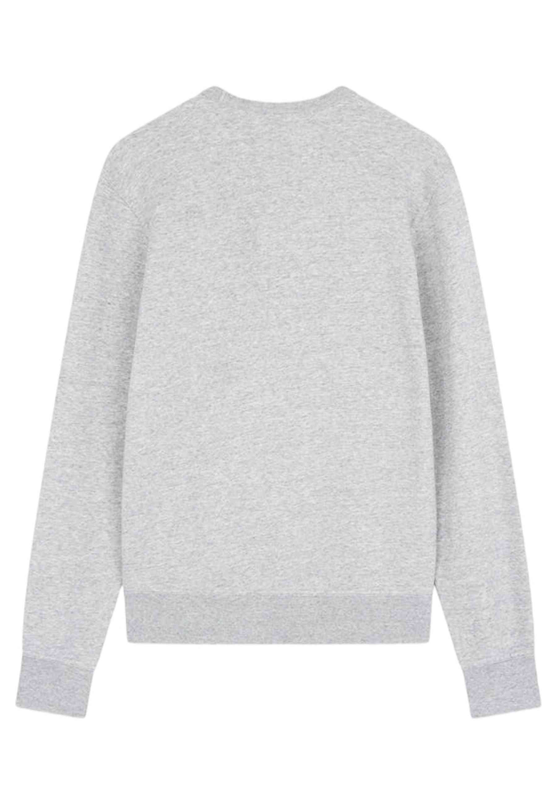 SUDADERA CHAMPION GRIS SMALL EMBROIDERED LOGO CREWNECK