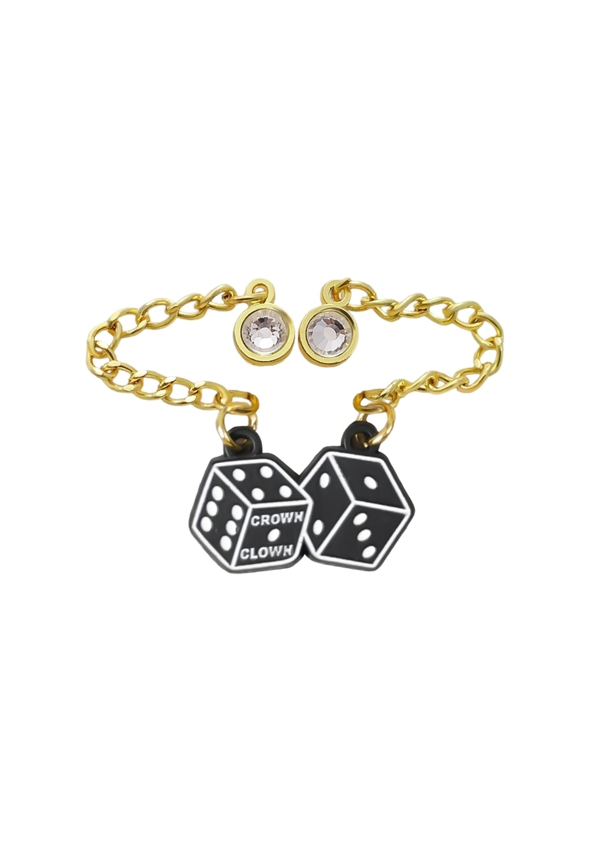 PIN BLACK GAME DICES CHAINS