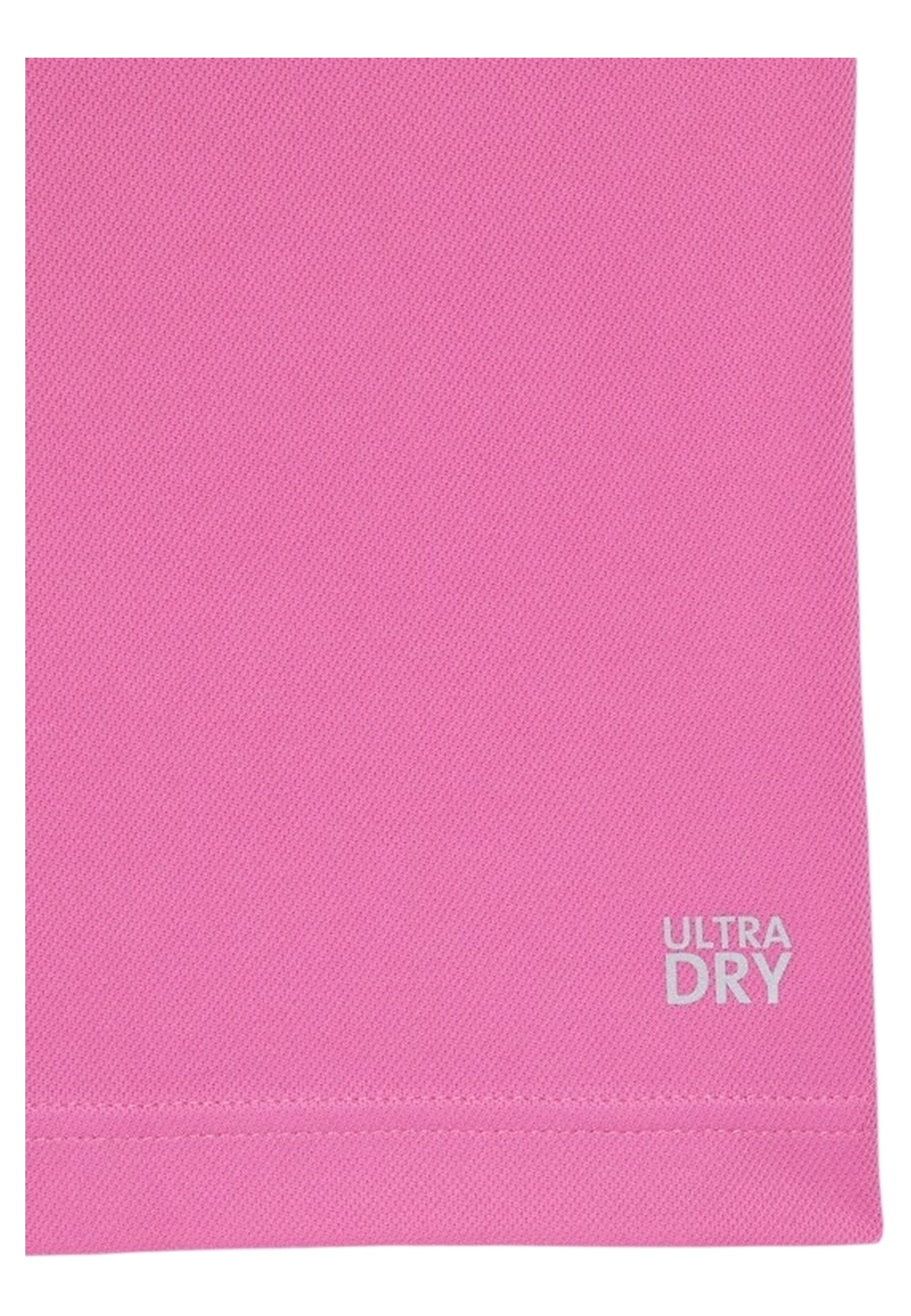 POLO LACOSTE FUXIA CONTRAST RIBETER ULTRA DRY SHIRT