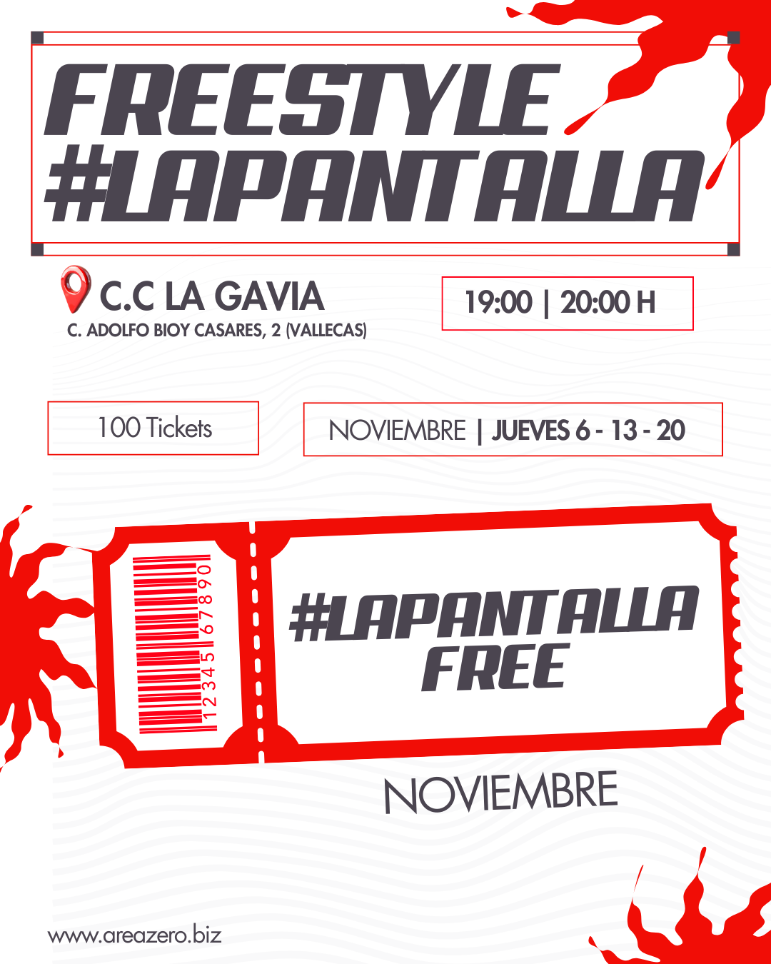 Tickets #LAPANTALLA