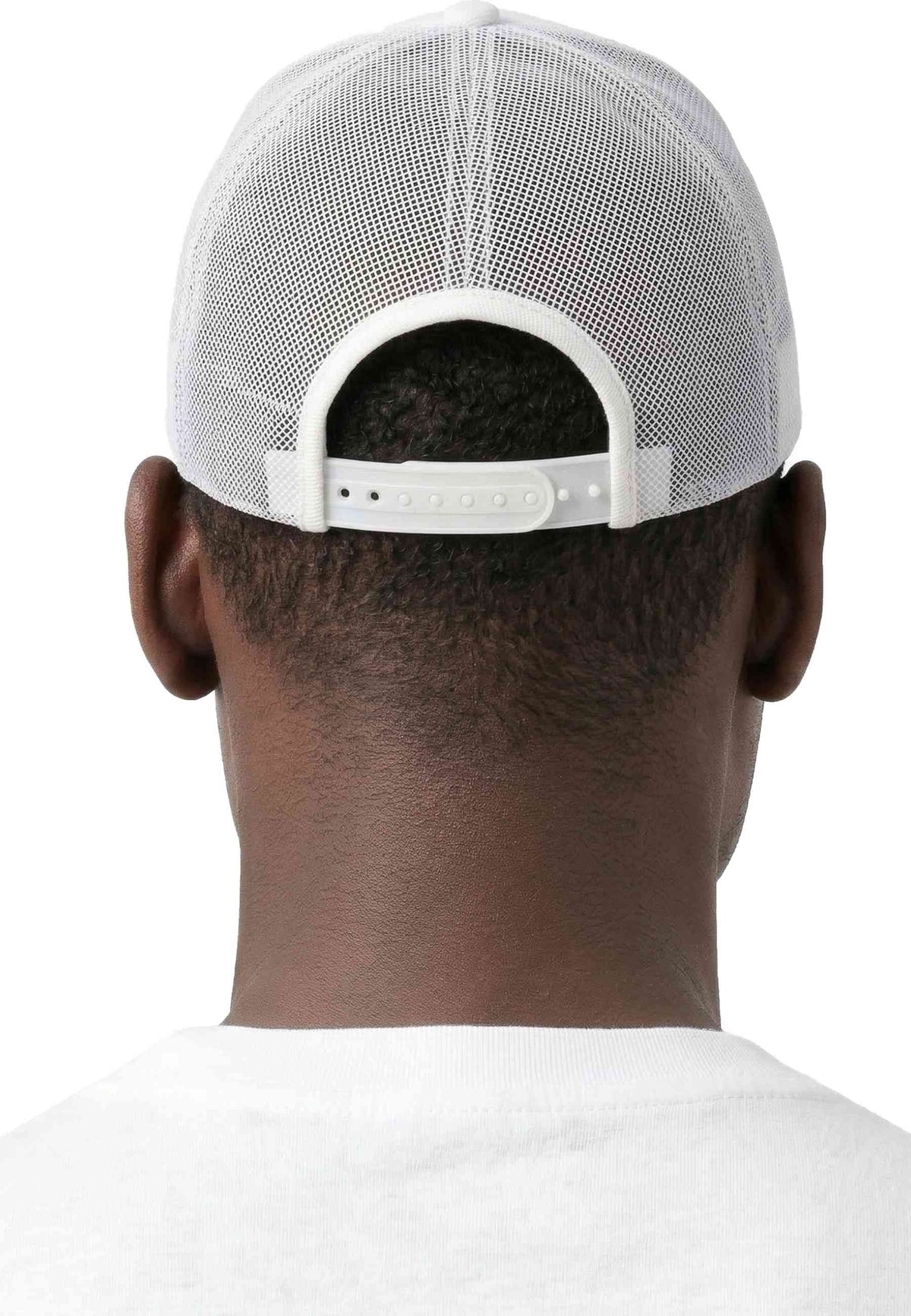 L/AB c/o Off-White BEIGE CLAMP ARROWS CURVED BRIM TRUCKER CAP