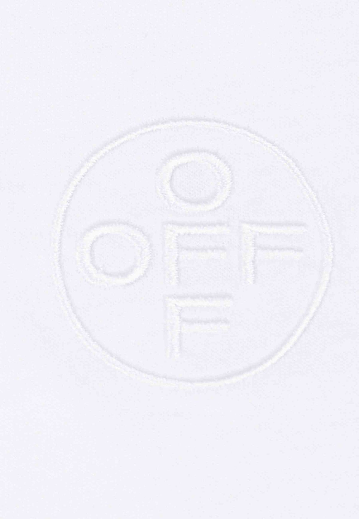 camiseta L/AB c/o Off-White Chest Logo Classic Crew Undershirt blanca - vista 5