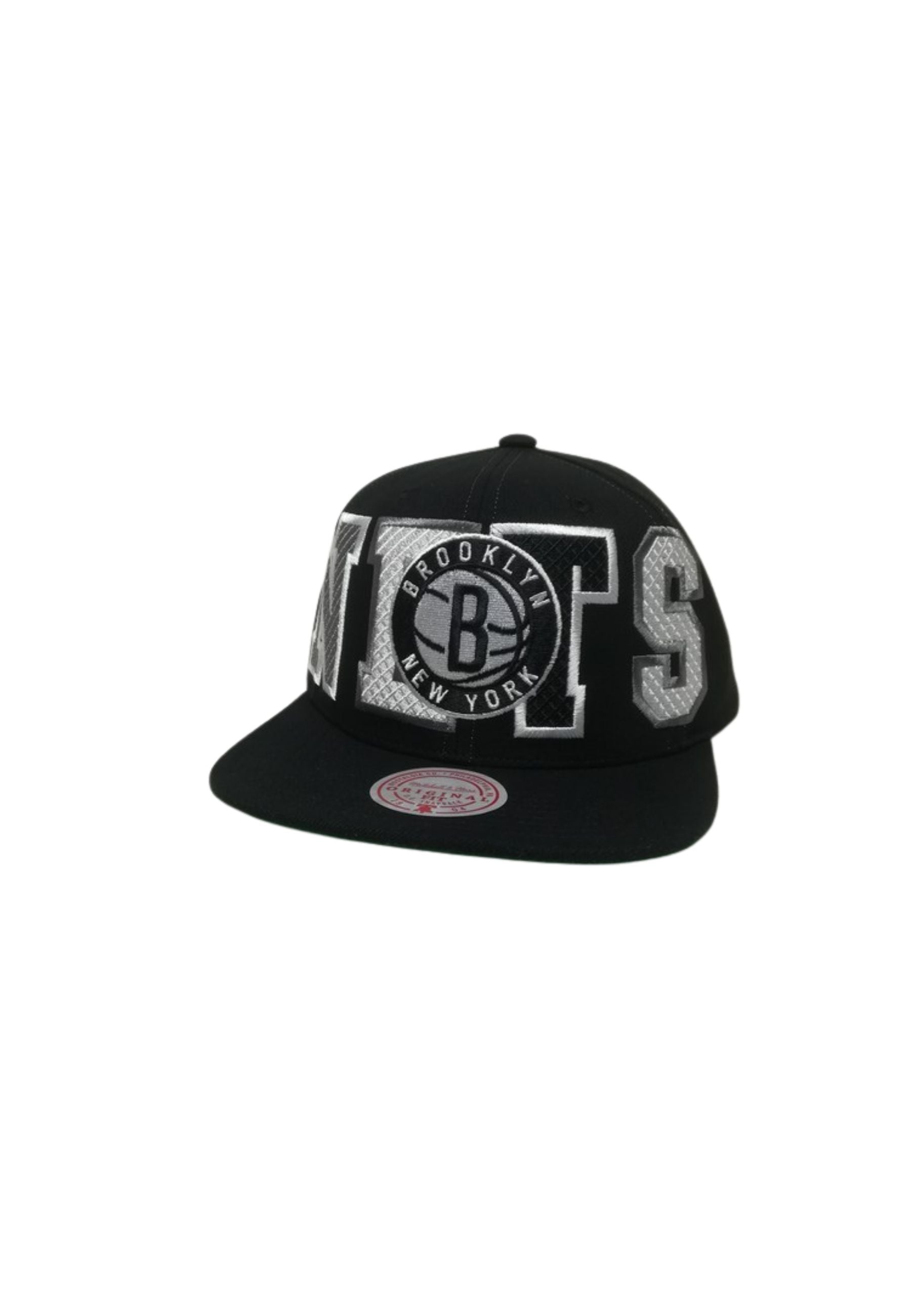 GORRA MITCHELL & NESS NEGRA NETS VARSITY BUST SNAPBACK