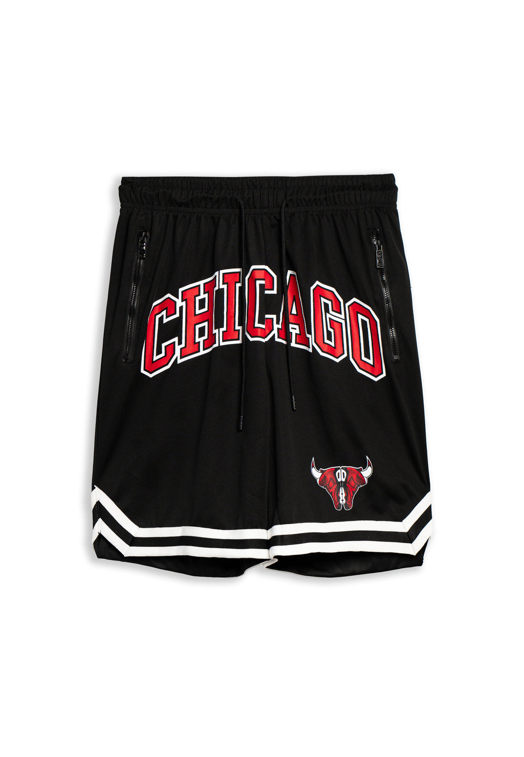 BERMUDA AREA ZERO NEGRA CHICAGO SNEAKERS LOW BAND SHORT