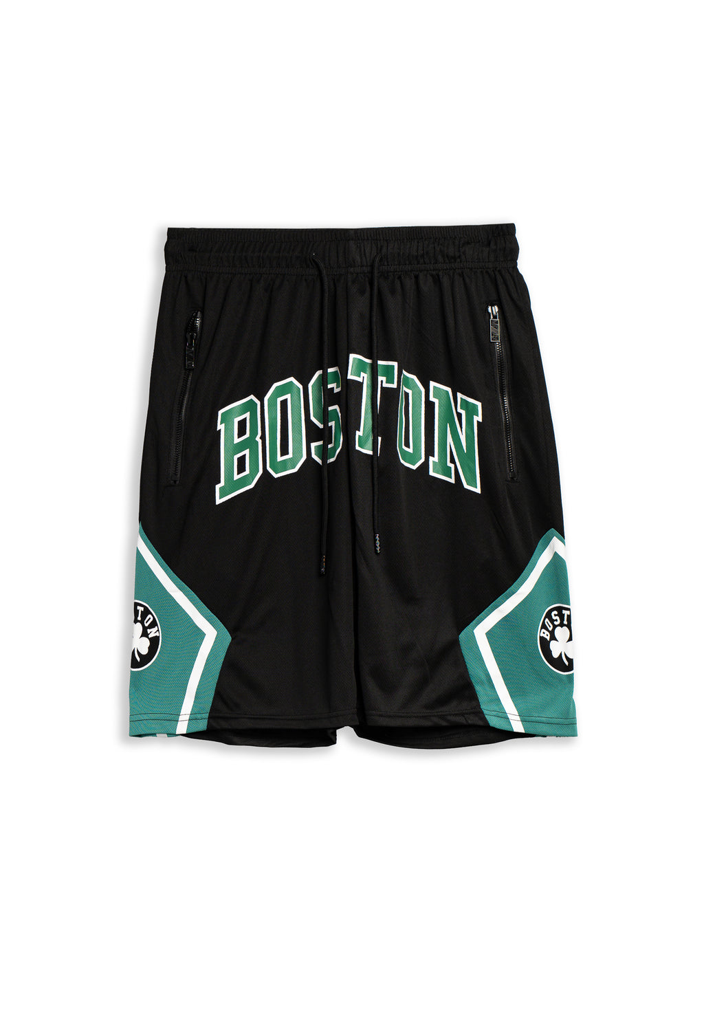 BERMUDA AREA ZERO NEGRA BOSTON CLOVERS LOW BAND SHORT