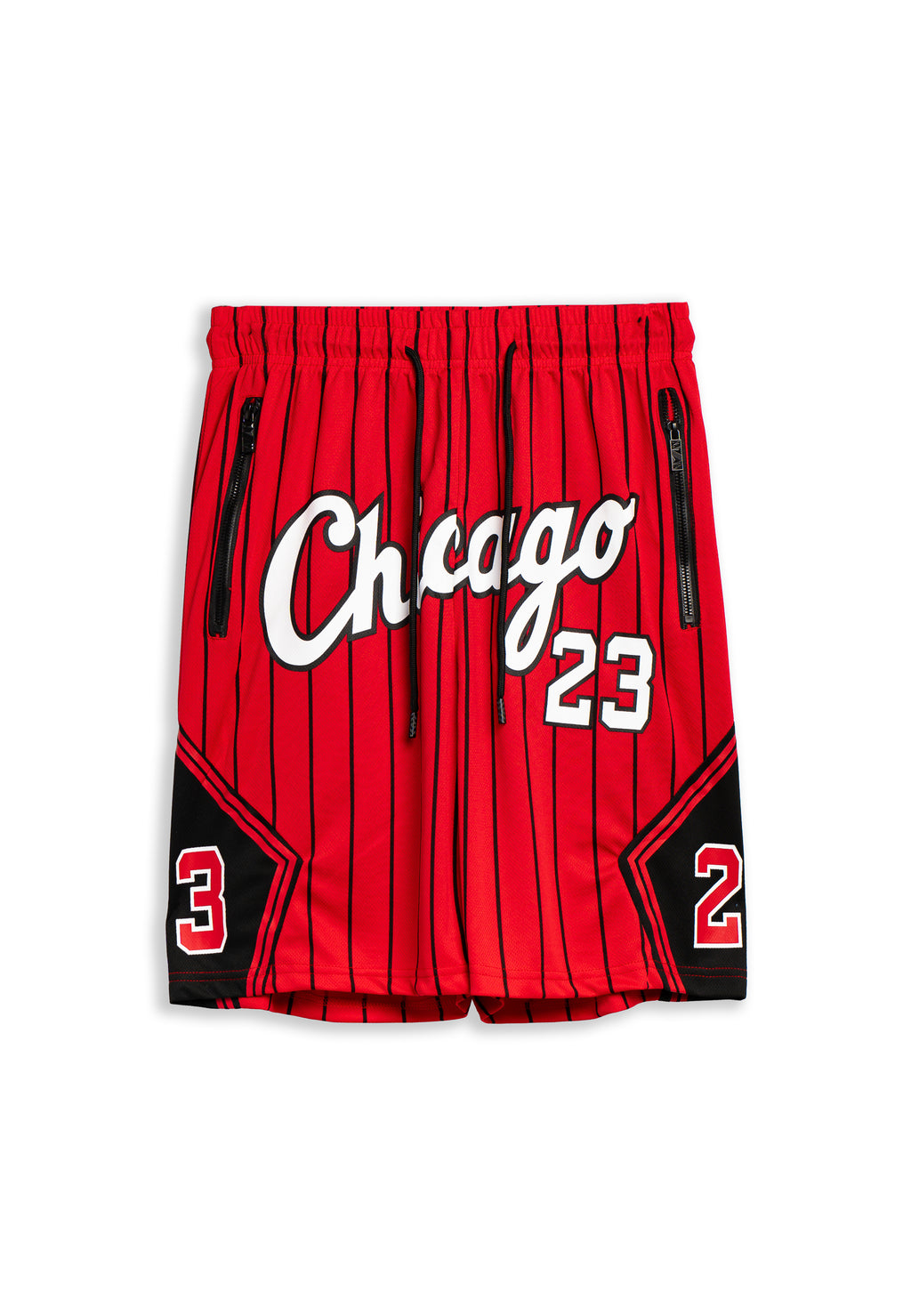BERMUDA AREA ZERO ROJA CHICAGO 23 PINSTRIPE SHORT