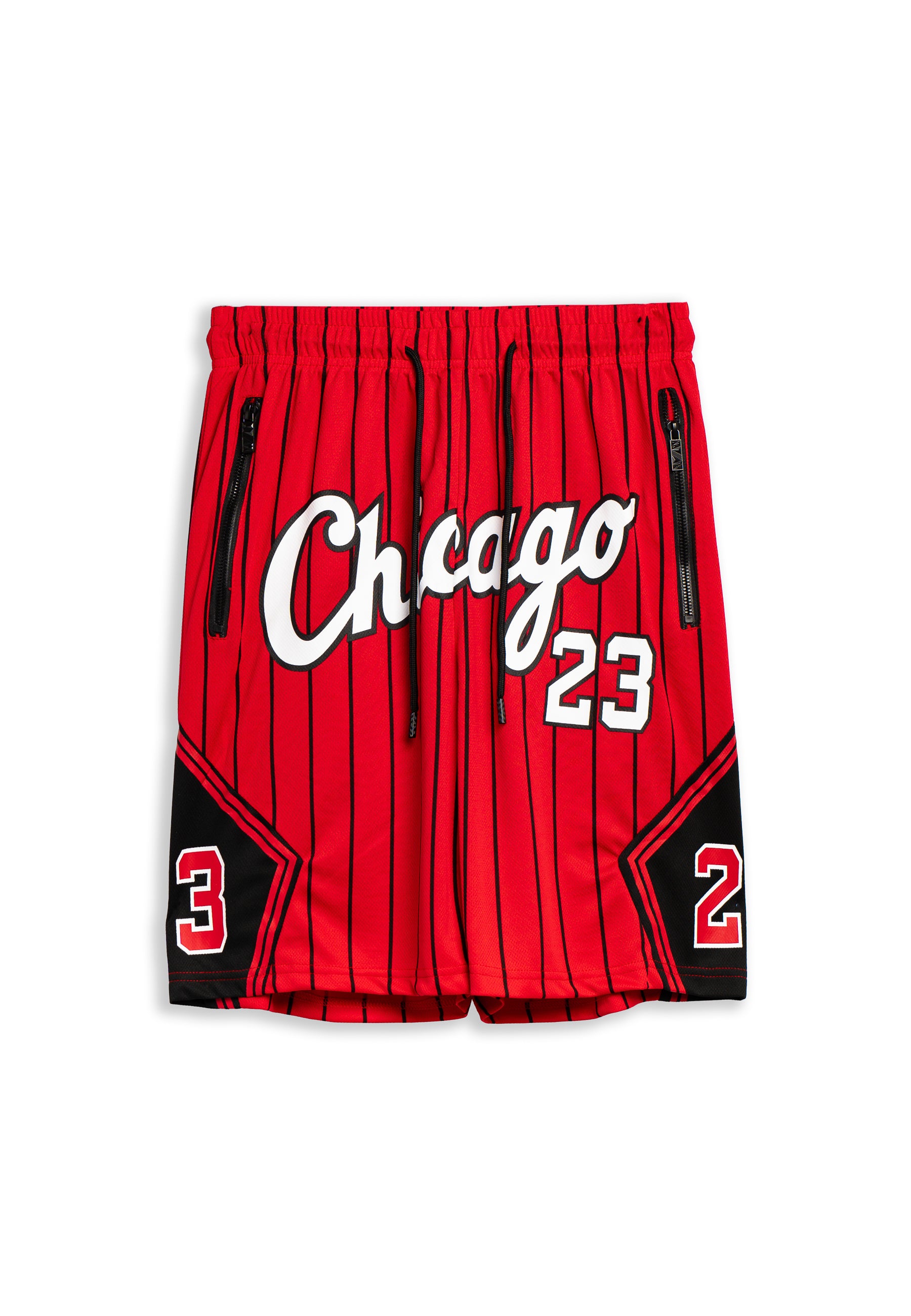 BERMUDA AREA ZERO ROJA CHICAGO 23 PINSTRIPE SHORT