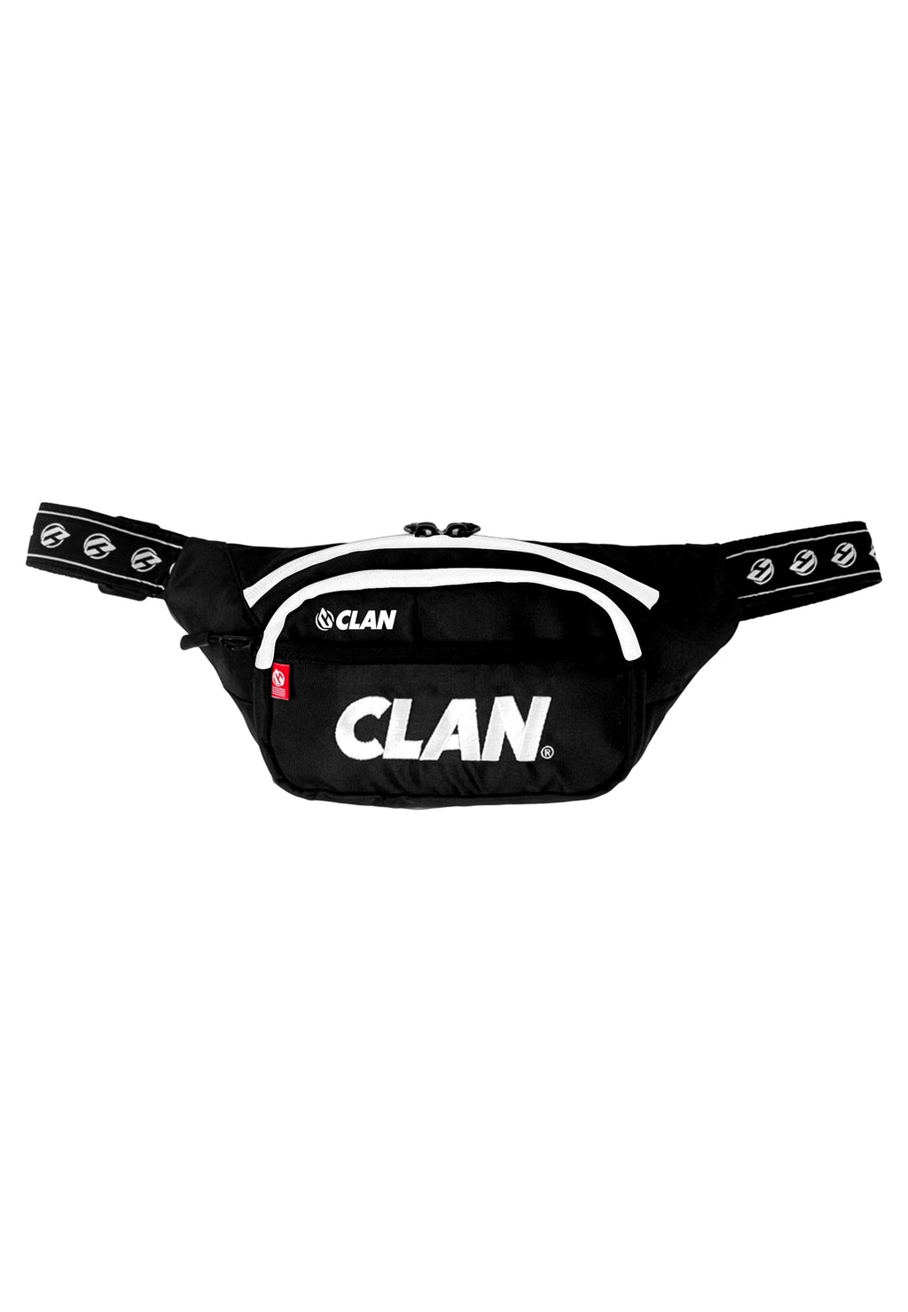 RIÑONERA CLAN NEGRA/BLANCA HOMIES WAISTBAG