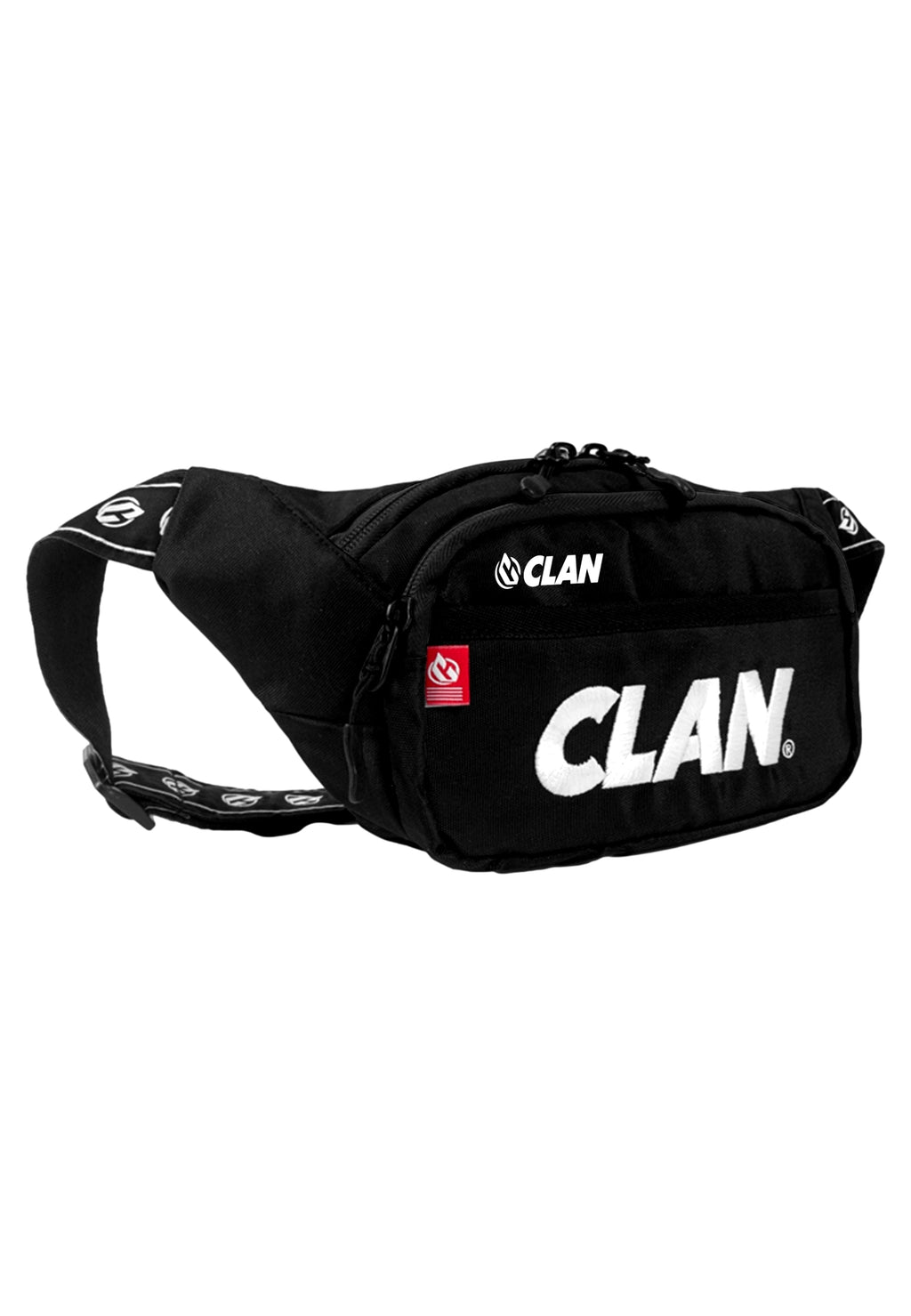 RIÑONERA CLAN NEGRA BLACK O BLACK HOMIES WAISTBAND