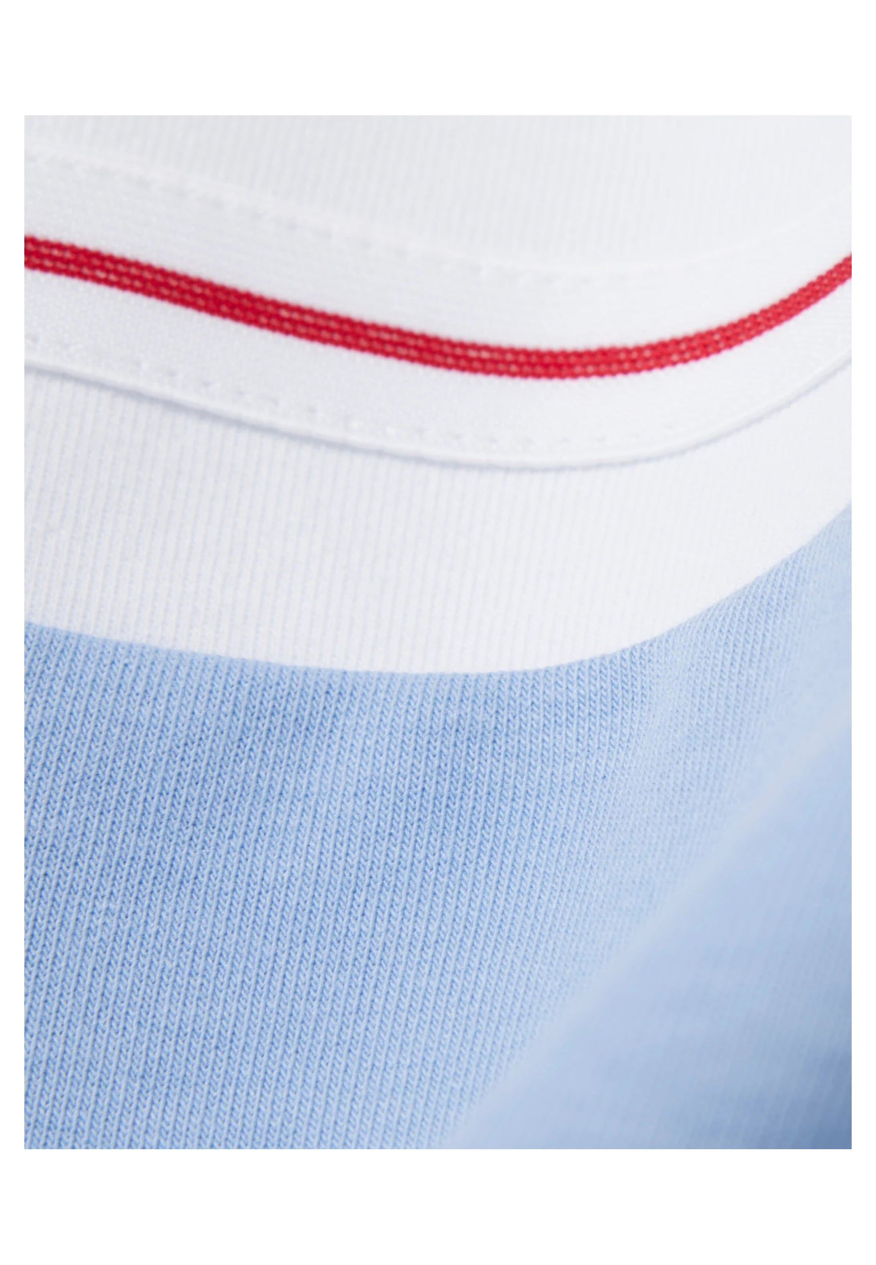 CHAQUETA LACOSTE BLANCA/CELESTE COLOURBLOCK TRACJJACKET