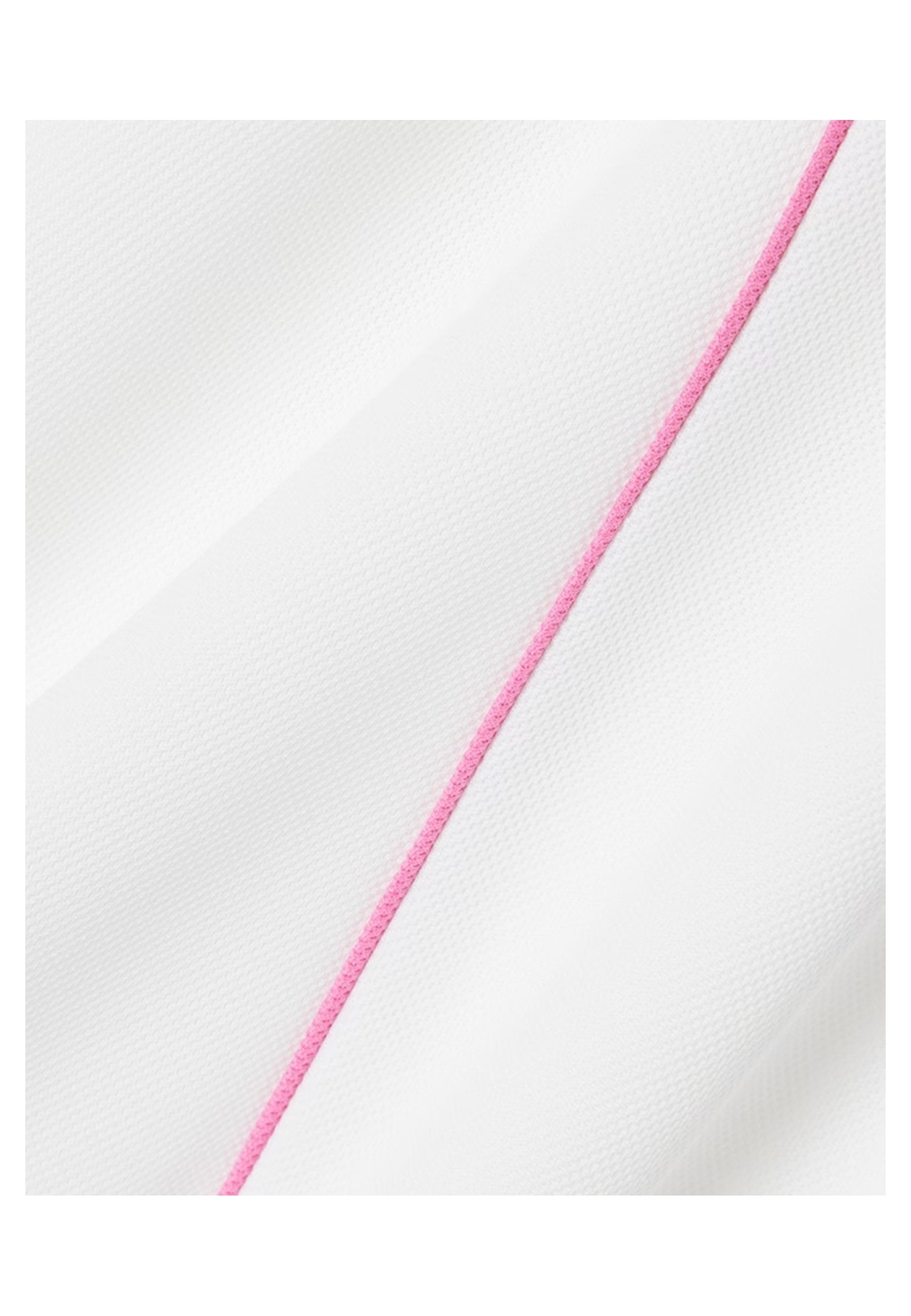 CAMISETA LACOSTE SPORT BLANCA ULTRA DRY RIBETED CONTRAST TEE