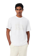 CAMISETA LACOSTE BLANCA CHEST LOGO TEE