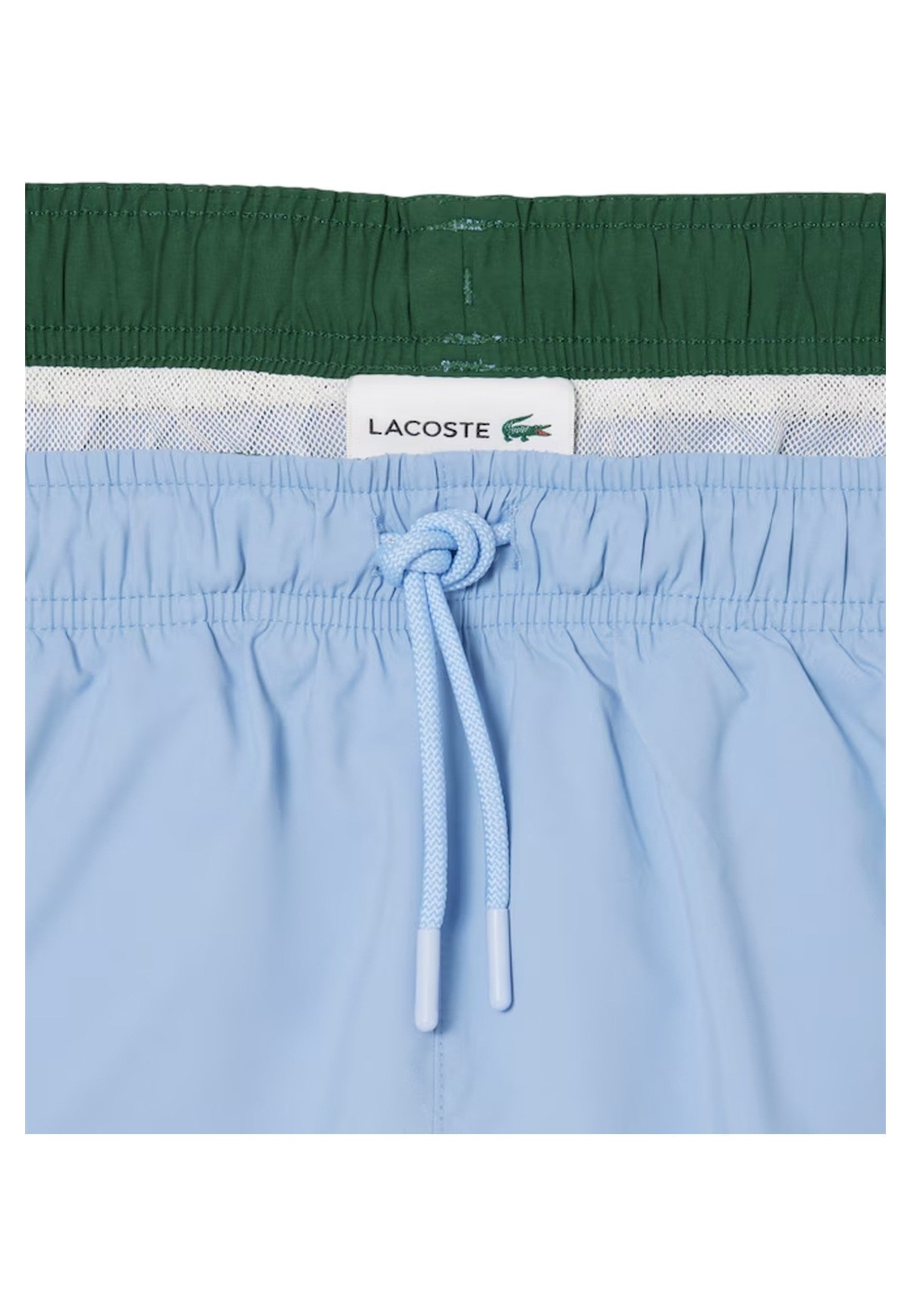 BAÑADOR LACOSTE CELESTE FAST DRY SMALL LOGO SWIMSHORT