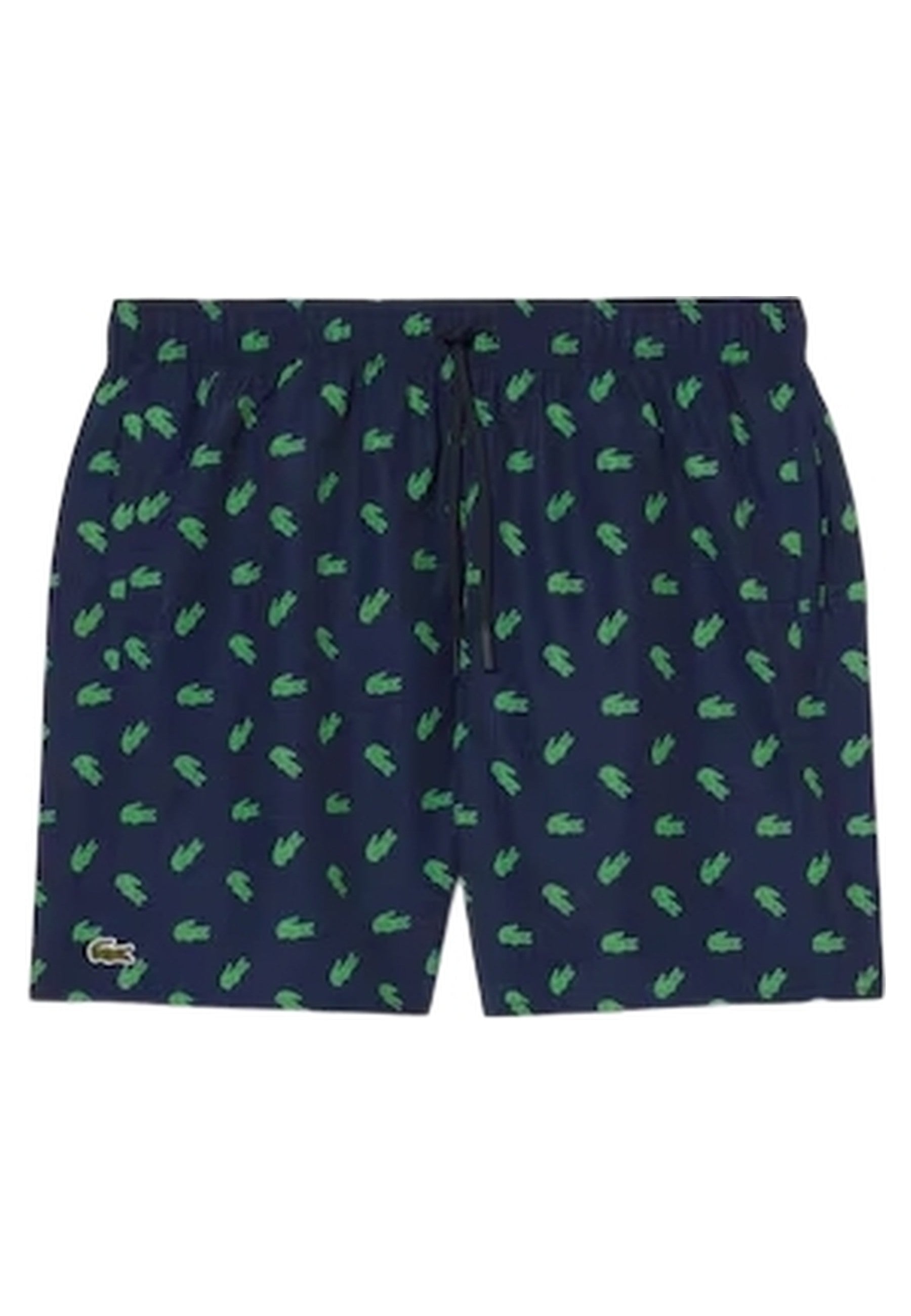 BAÑADOR LACOSTE MARINO FULL CROCOS SWIMSHORT