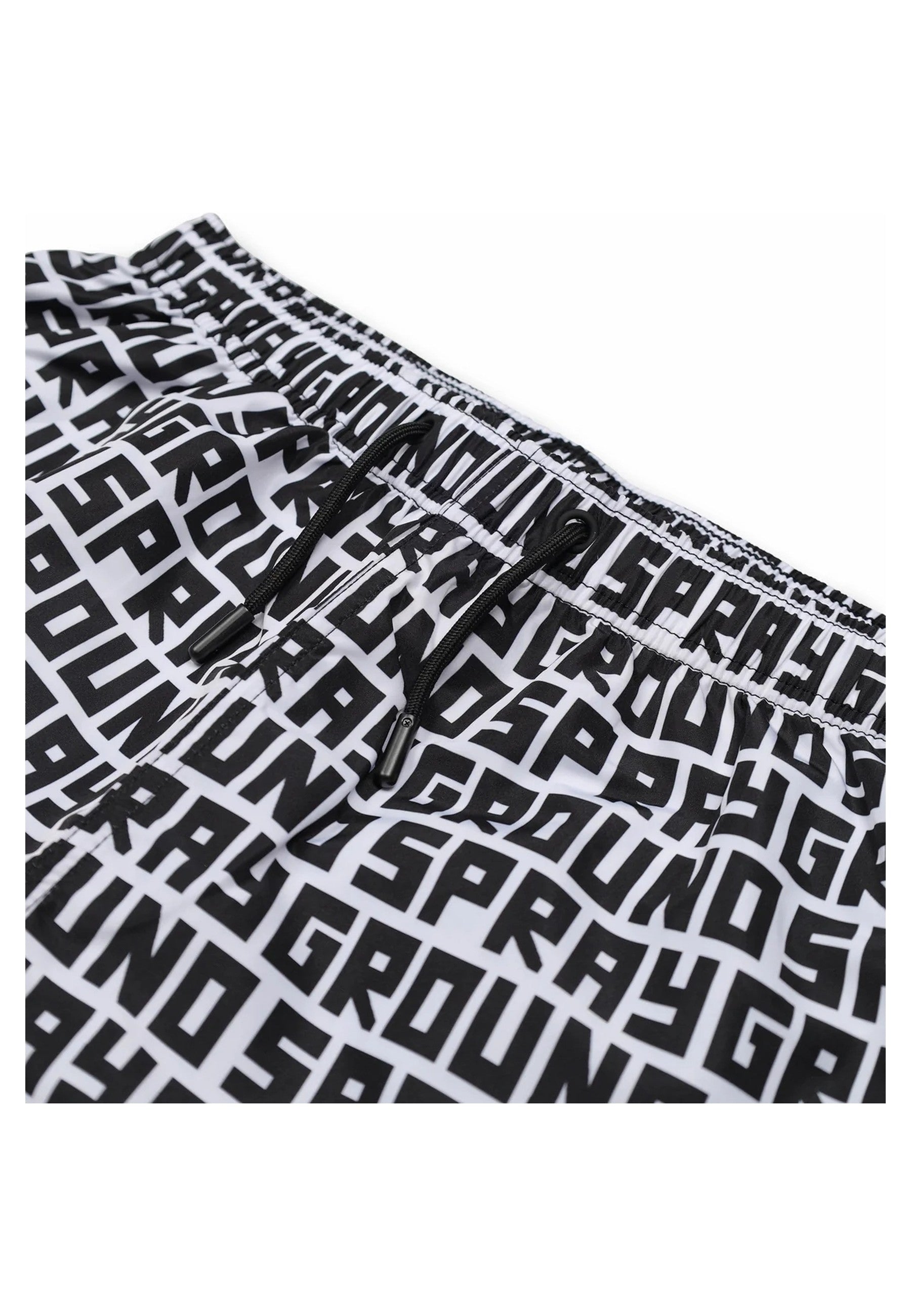 BAÑADOR SPRAYGROUND BLANCO LETRAS SHARK CENTRAL INFINITY SWIM TRUNKS