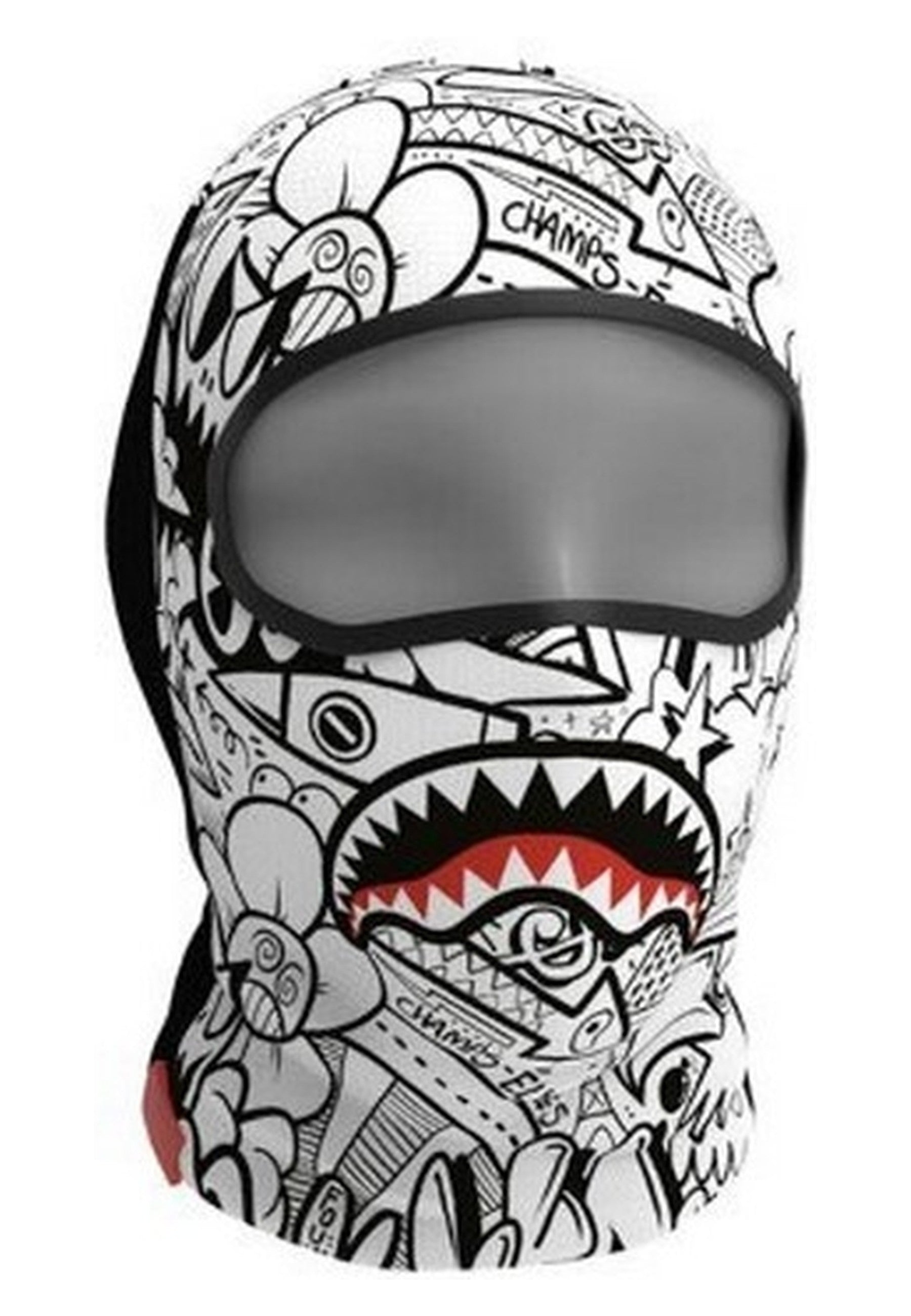 BALACLAVA SPRAYGROUND GRIS GRAFFITI CHAMPS ELSEES