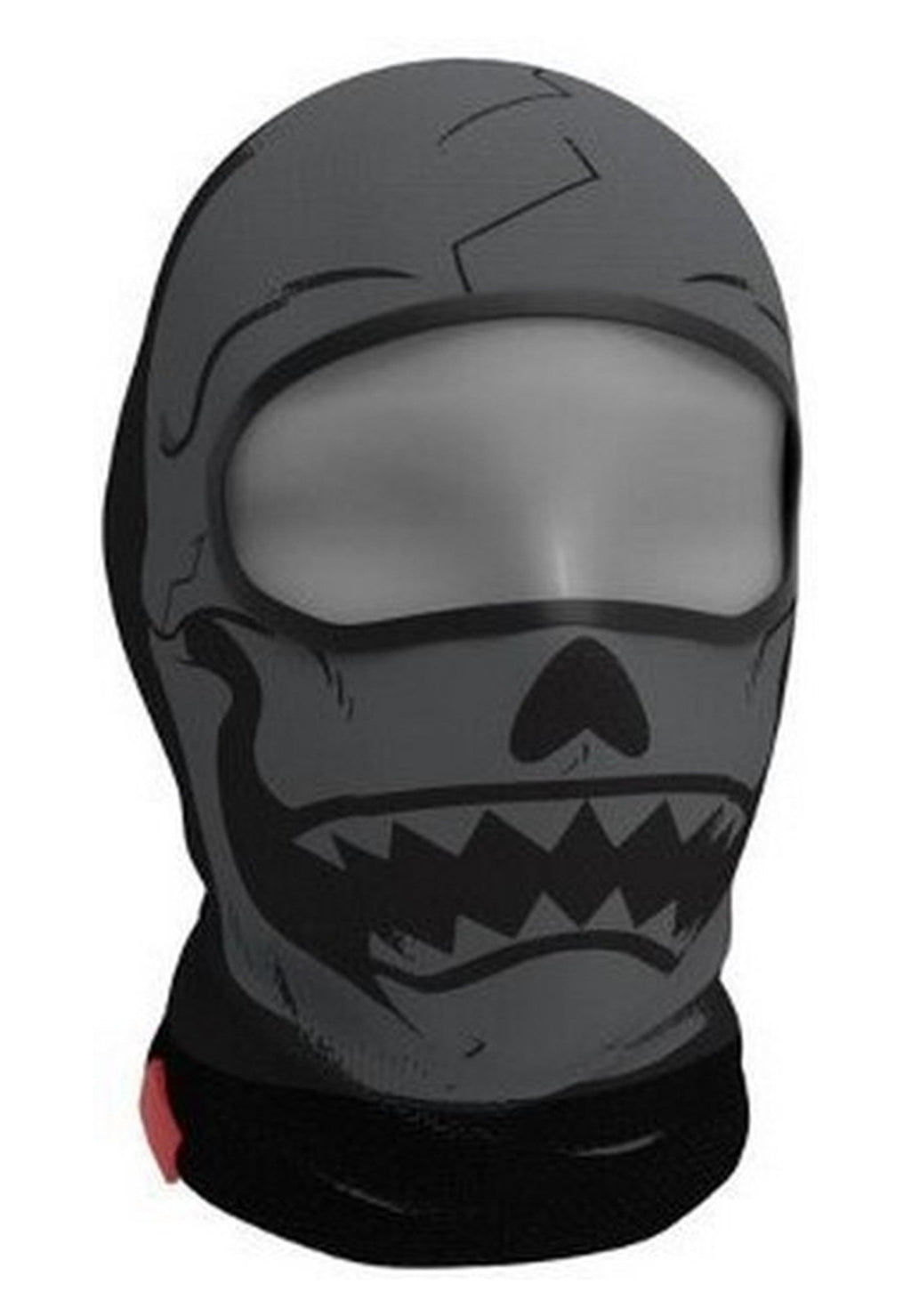 BALACLAVA SPRAYGROUND GRIS SKULL SHARKMOUTH SKI MASK - AREA ZERO