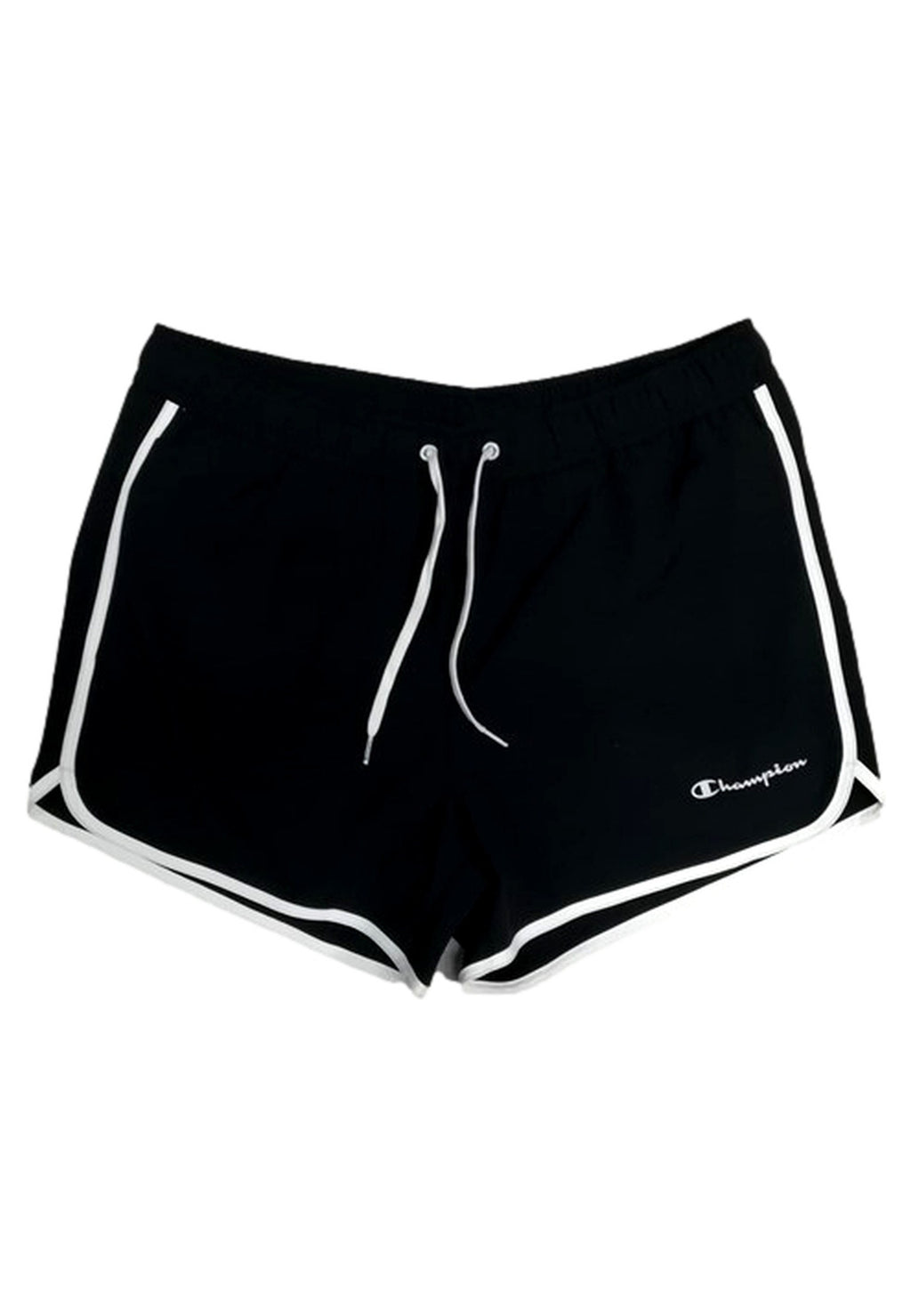 BAÑADOR CHAMPION NEGRO RETRO BAND SWIMSHORT